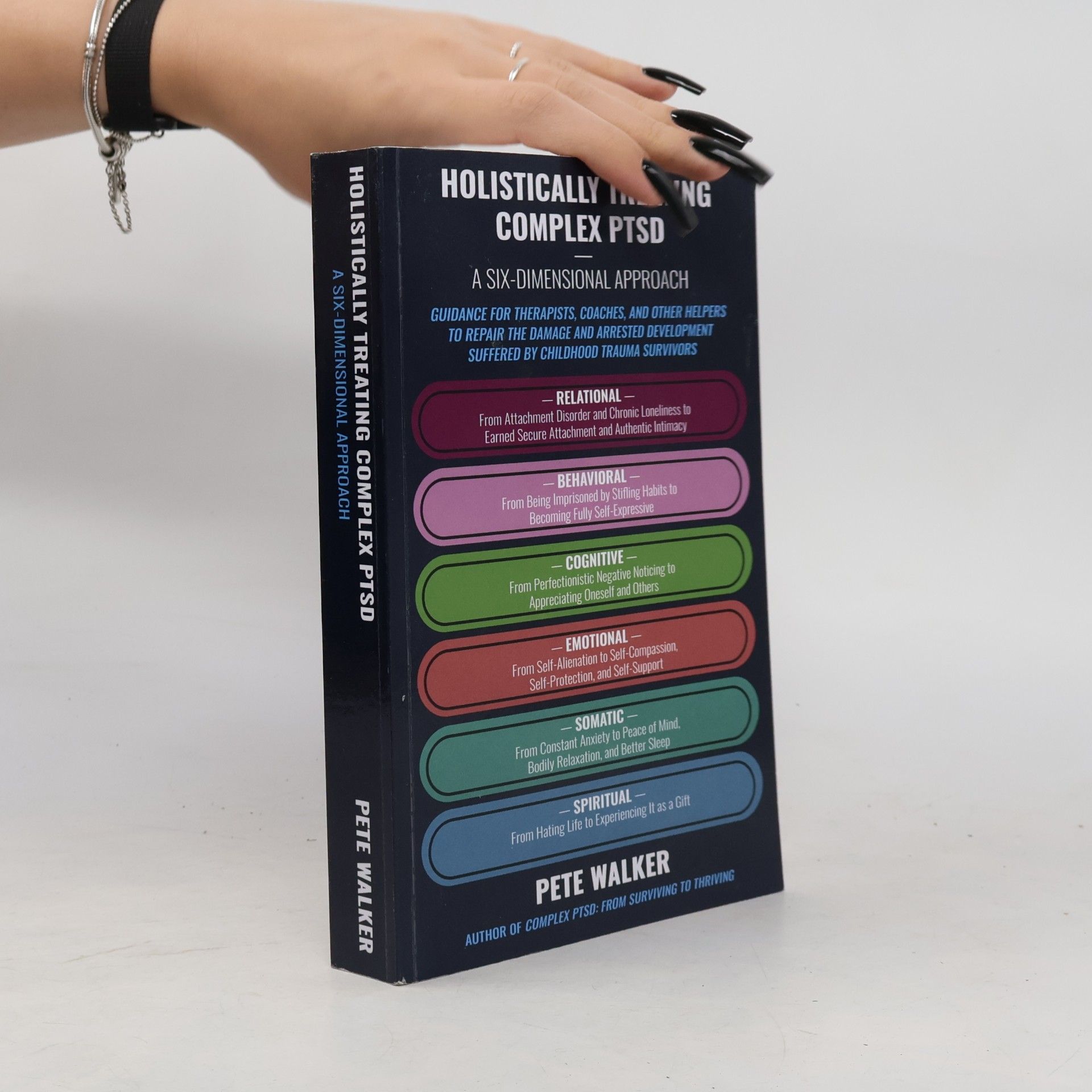 Pete Walker Holistically Treating Complex PTSD: A Six-Dimensional Approach: Guidance For Therapists, Coaches, And Other Helpers To Repair The Damage And Arrested Development Suffered By Childhood Trauma Survivors