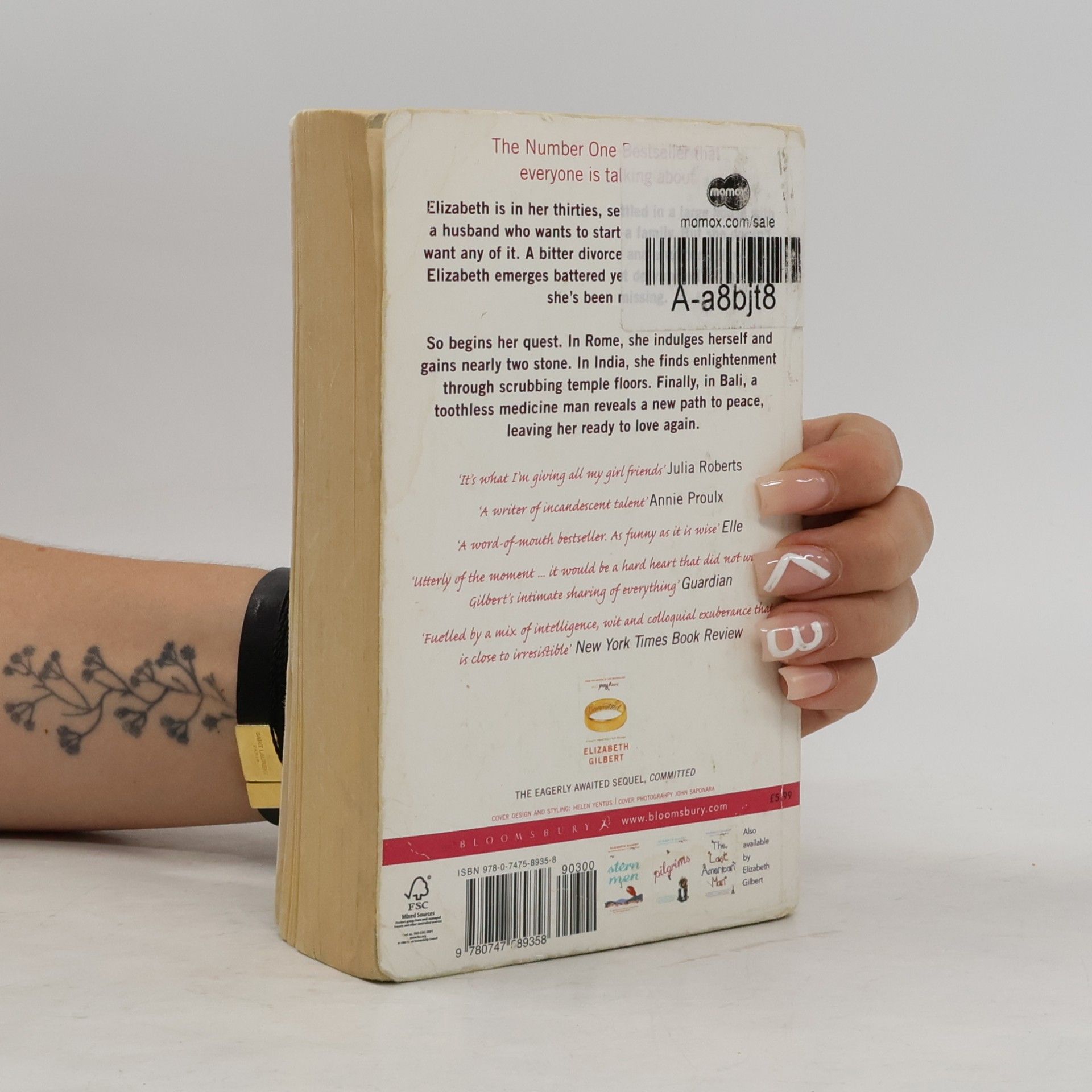 Elizabeth Gilbert Eat, Pray, Love