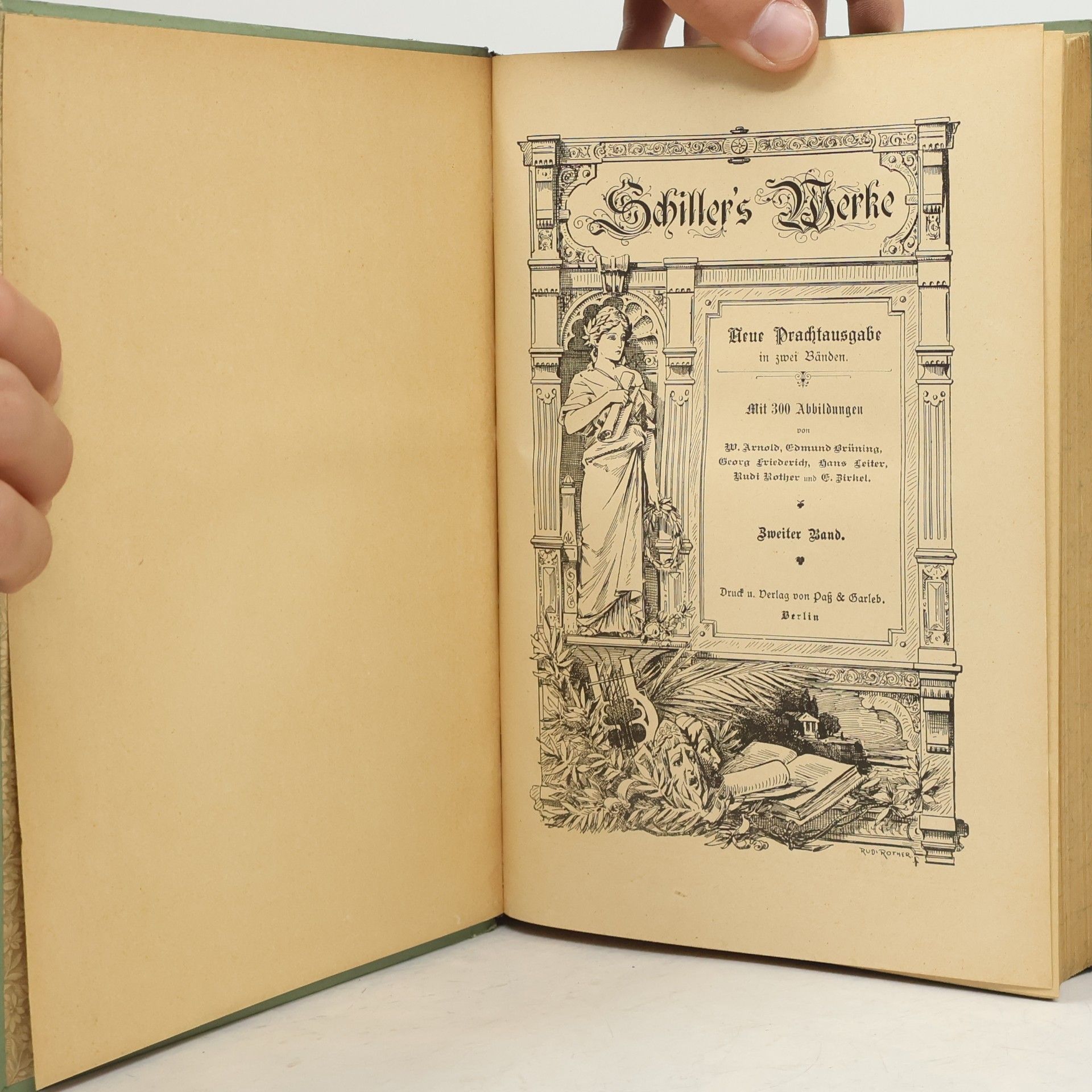 Friedrich Schiller Schiller's Werke 2. Neue Prachtausgabe in zwei Bänden