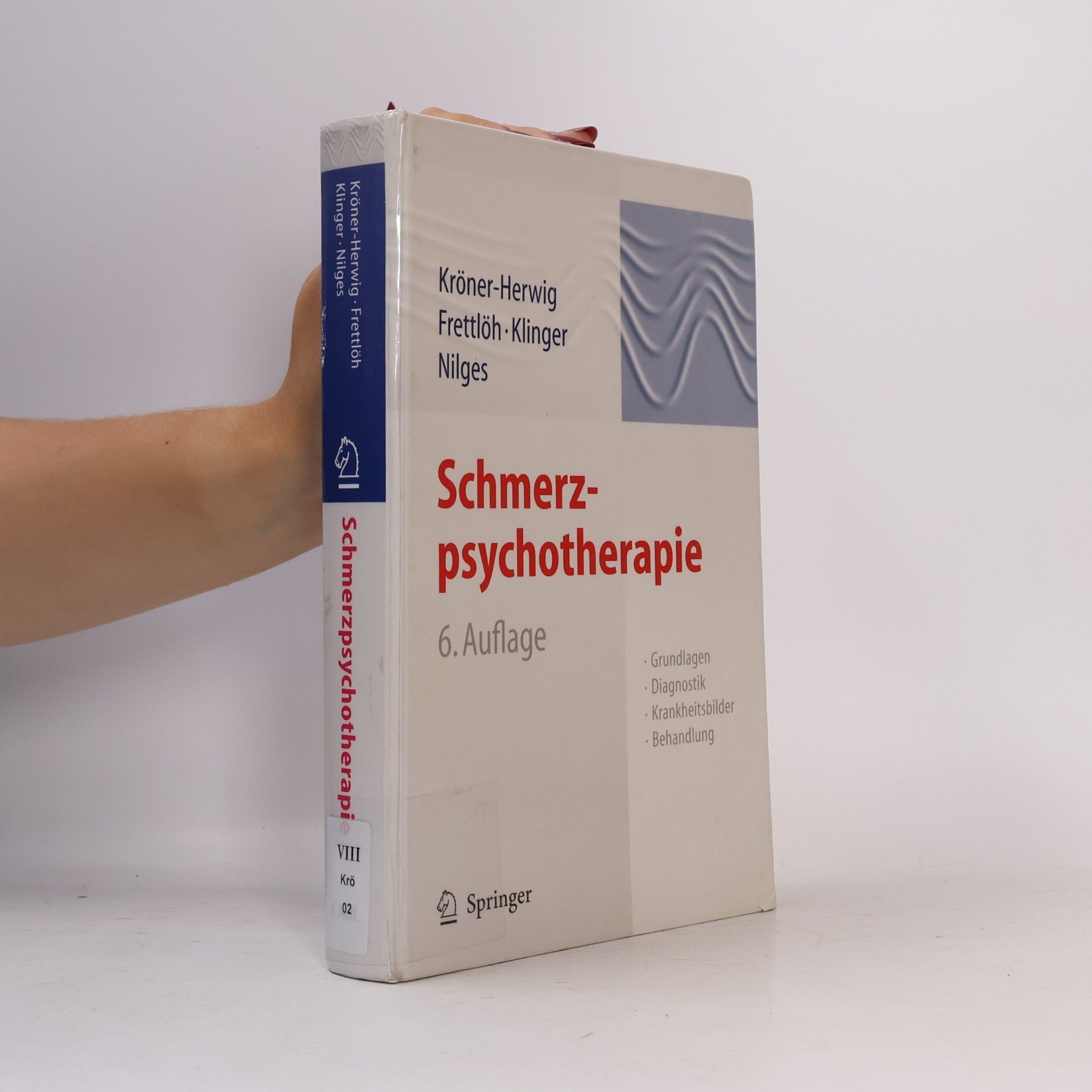 Birgit Kröner-Herwig Schmerzpsychotherapie : Grundlagen - Diagnostik - Krankheitsbilder - Behandlung