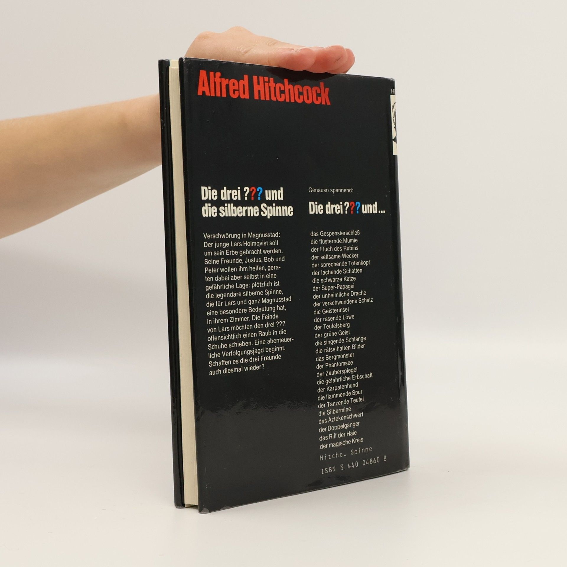 Alfred Hitchcock Die drei ??? und die silberne Spinne