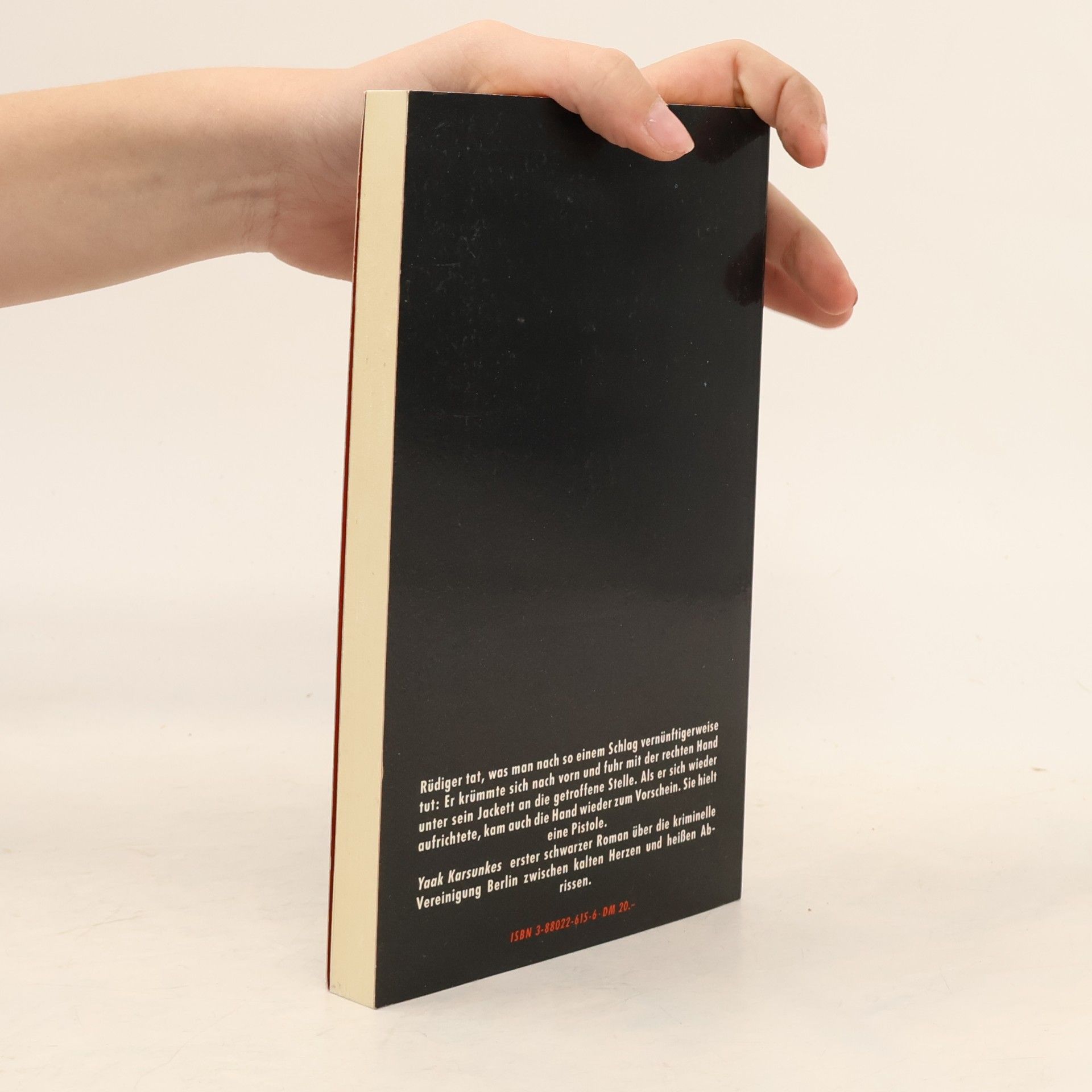 Yaak Karsunke Rotbuch Krimi: Toter Mann