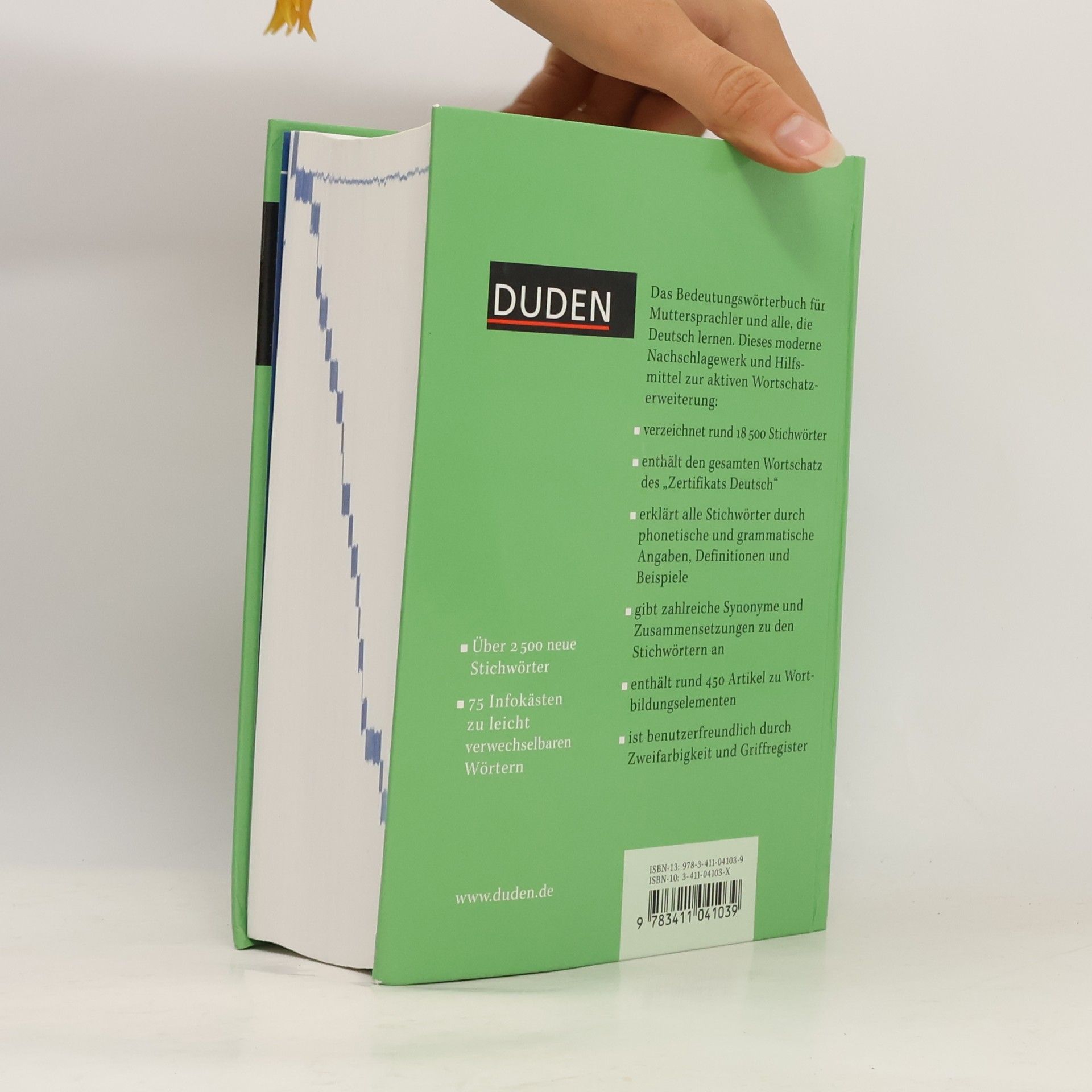 Kolektív autorov Duden. Band 10, Das Bedeutungswörterbuch