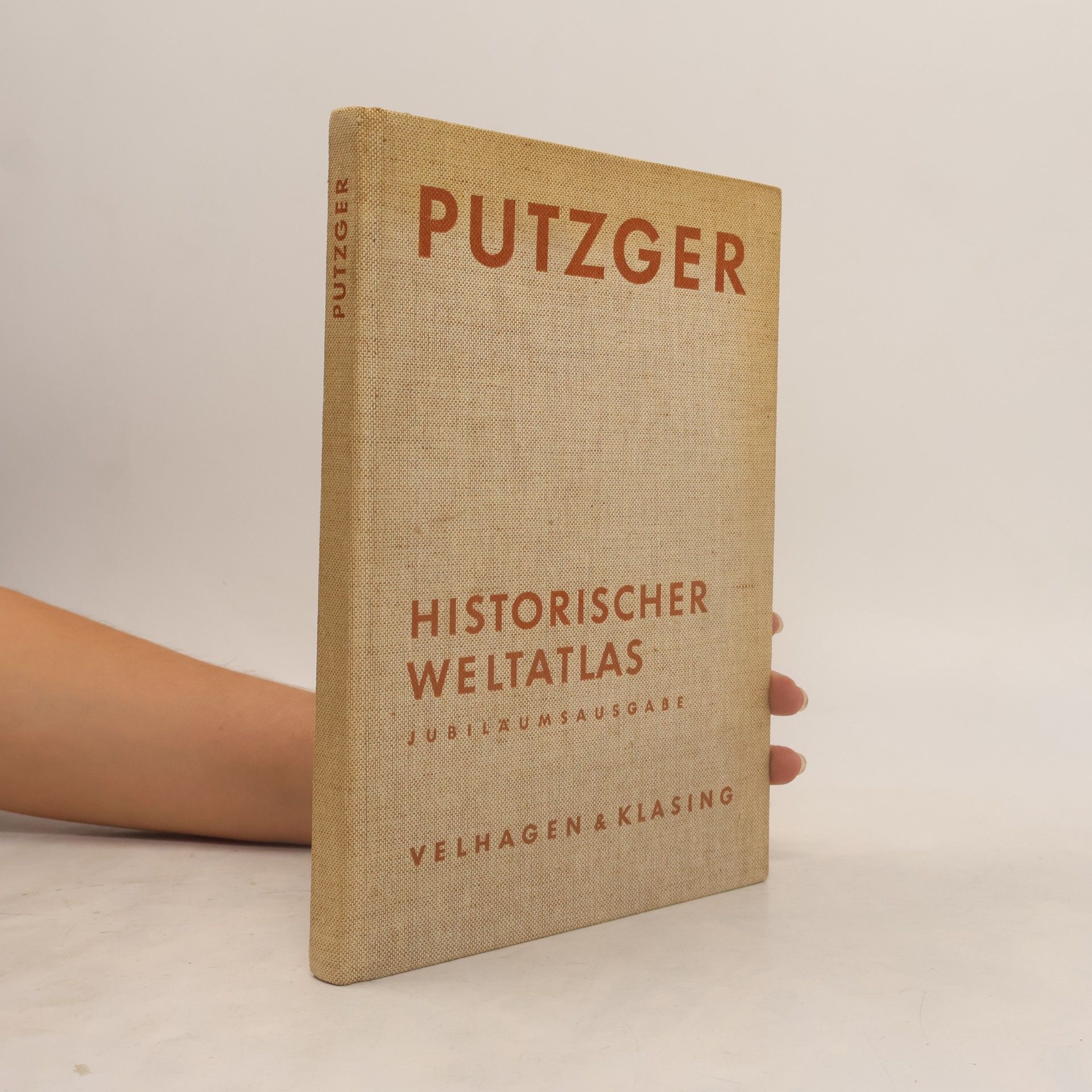 Friedrich Wilhelm Putzger Historischer Weltatlas. Jubiläumsausgabe