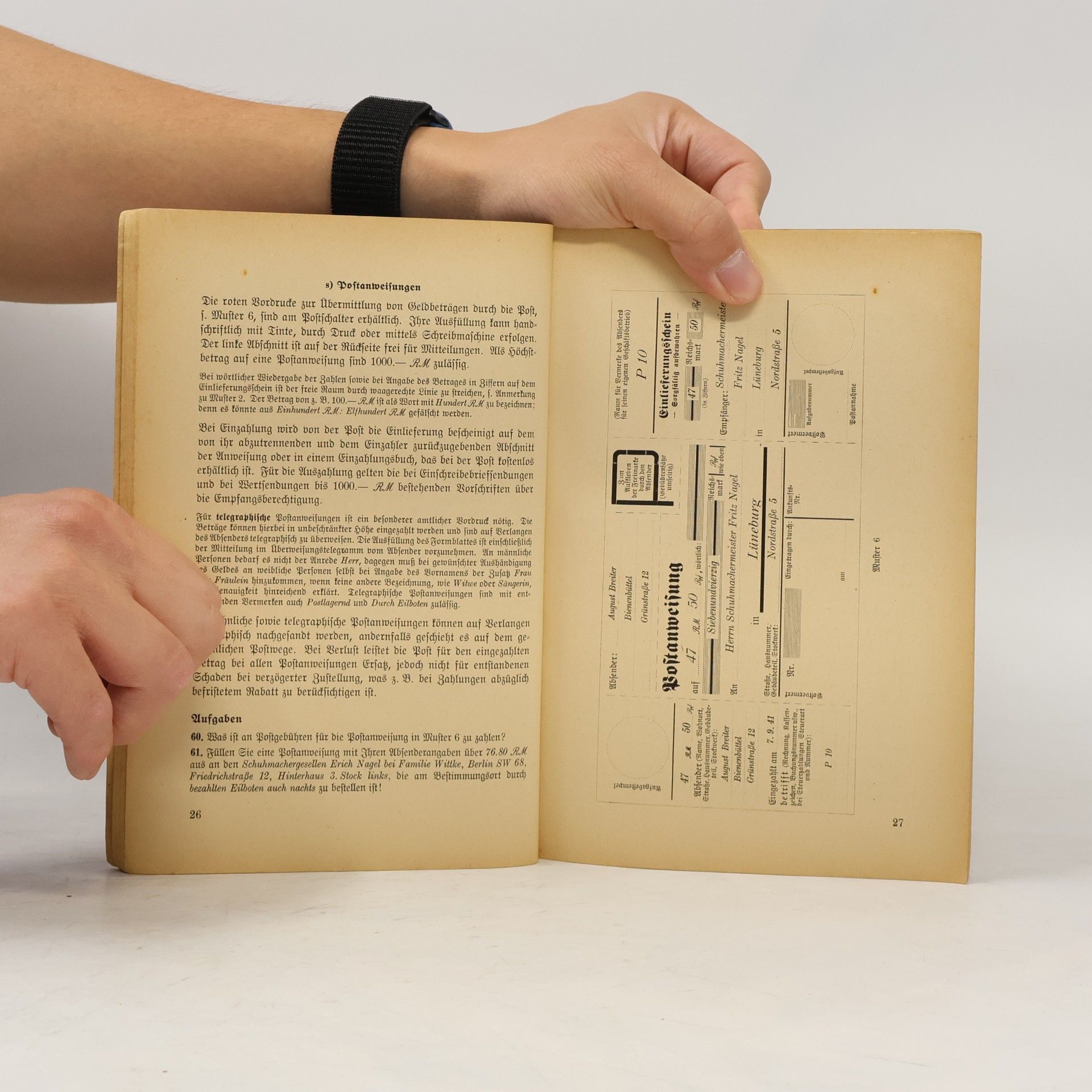 Scharkus Eduard Schriftverkehr des Handwerkers