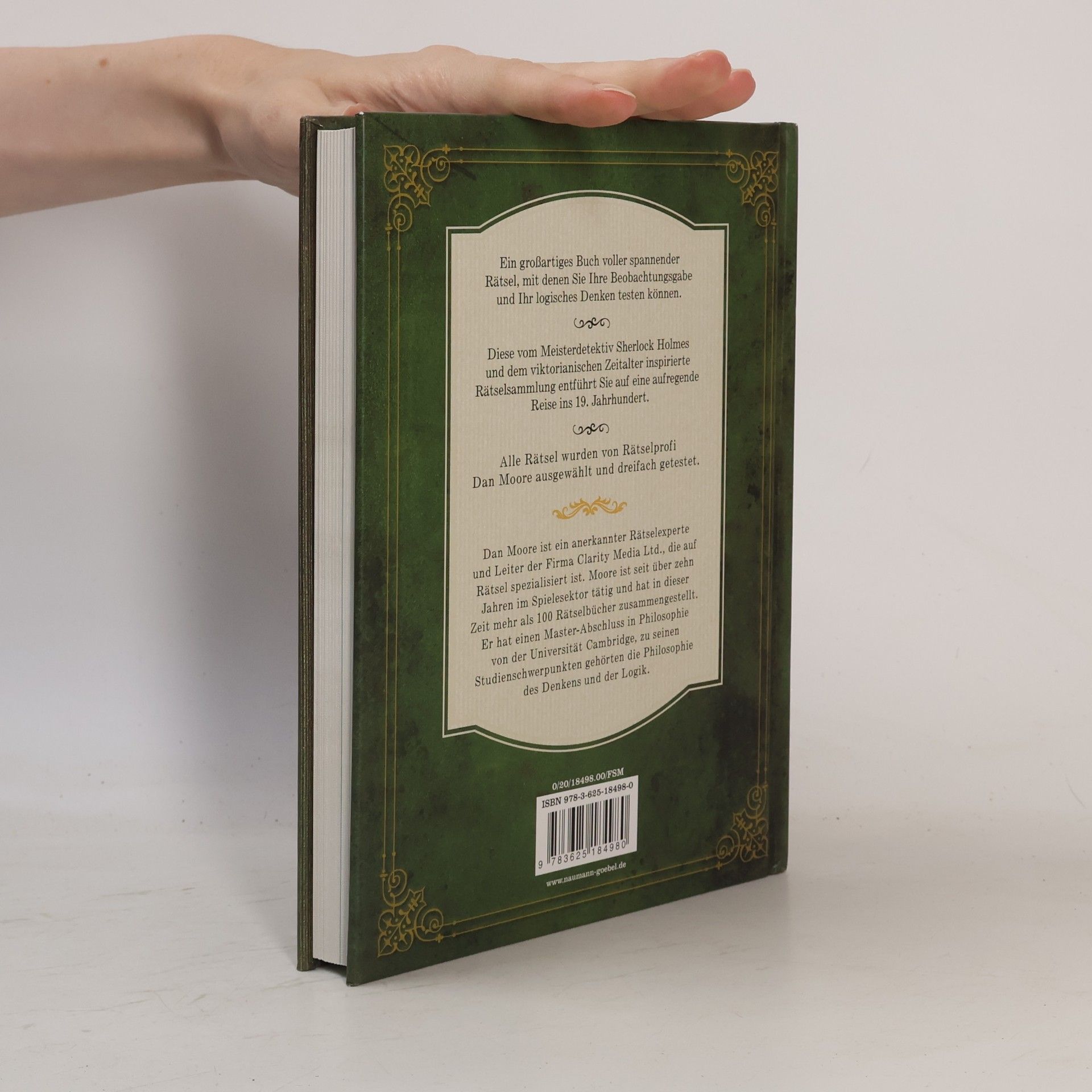 Dan Moore Sherlock Holmes' Buch der Logikrätsel