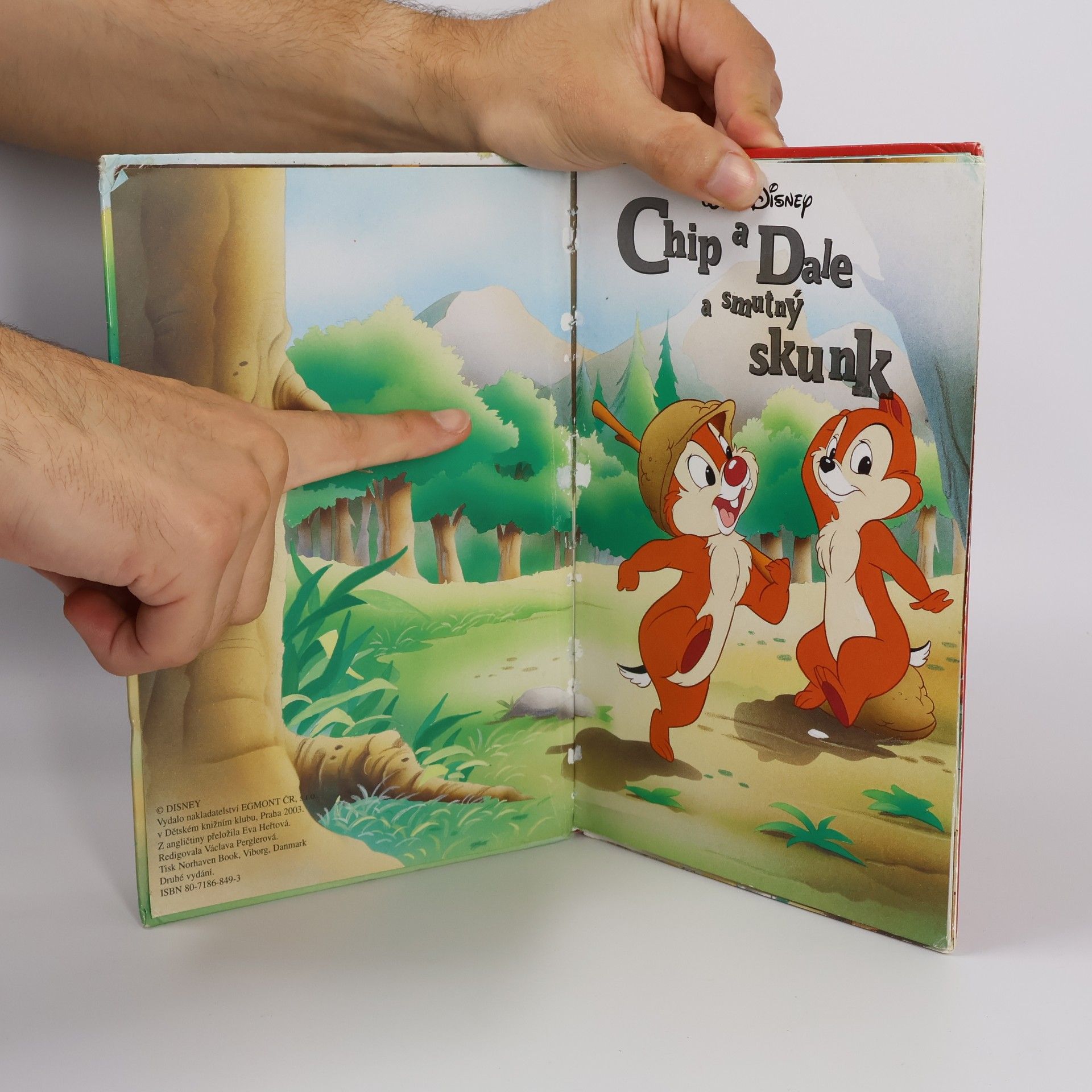 Walt Disney Chip a Dale a smutný skunk
