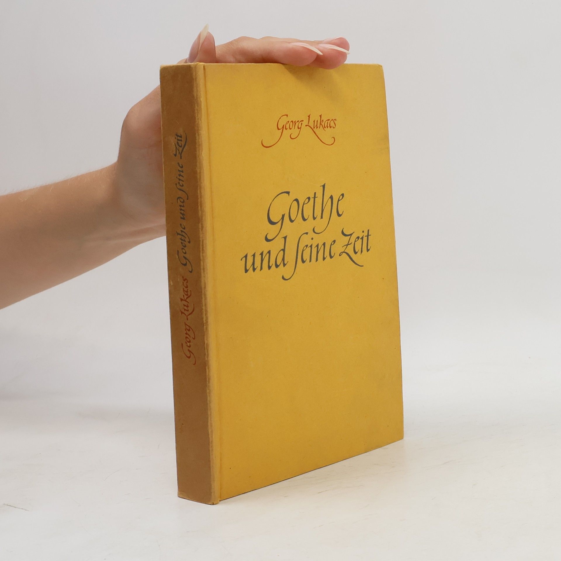 Georg Lukács Goethe und seine Zeit