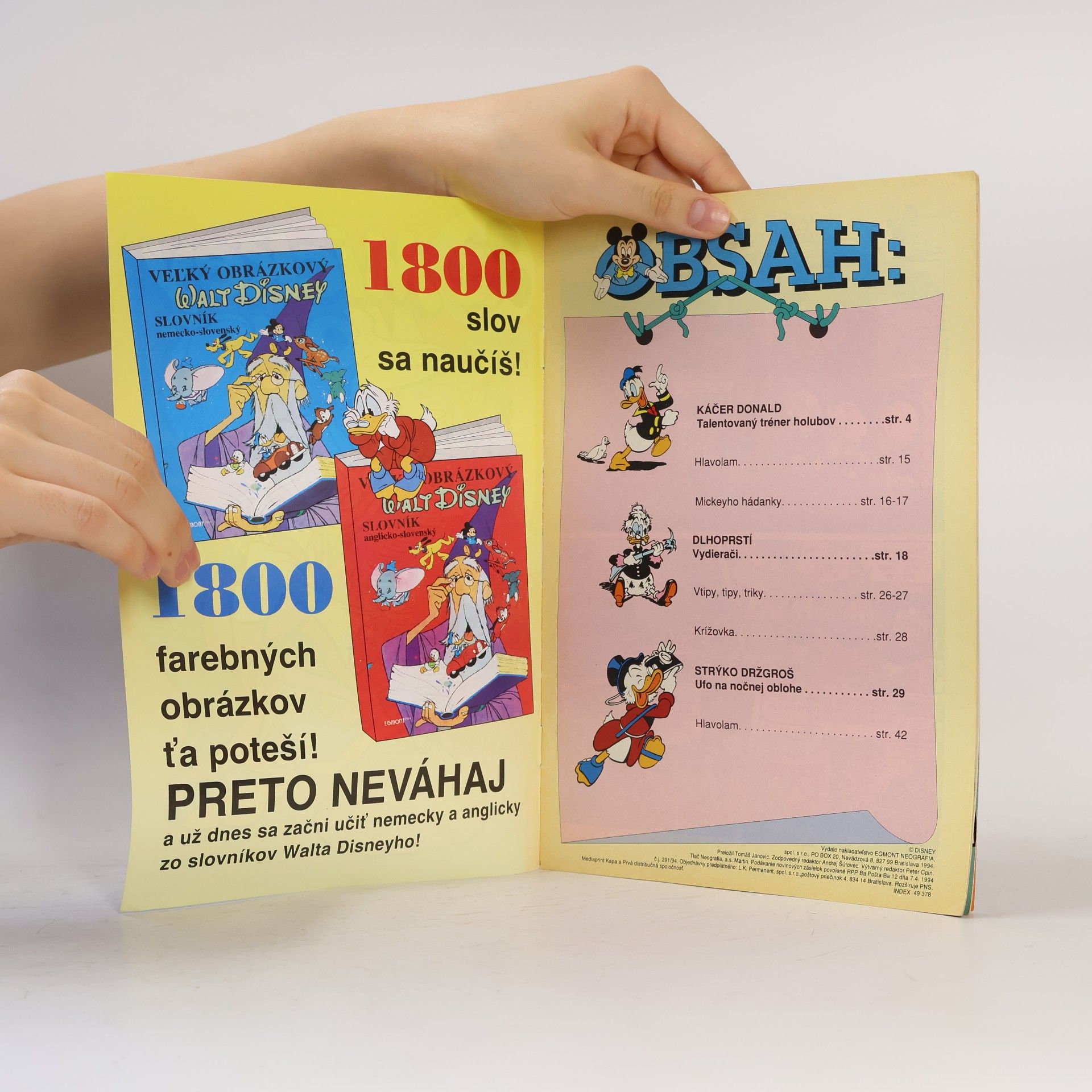 Walt Disney Mickey Mouse 23/1994