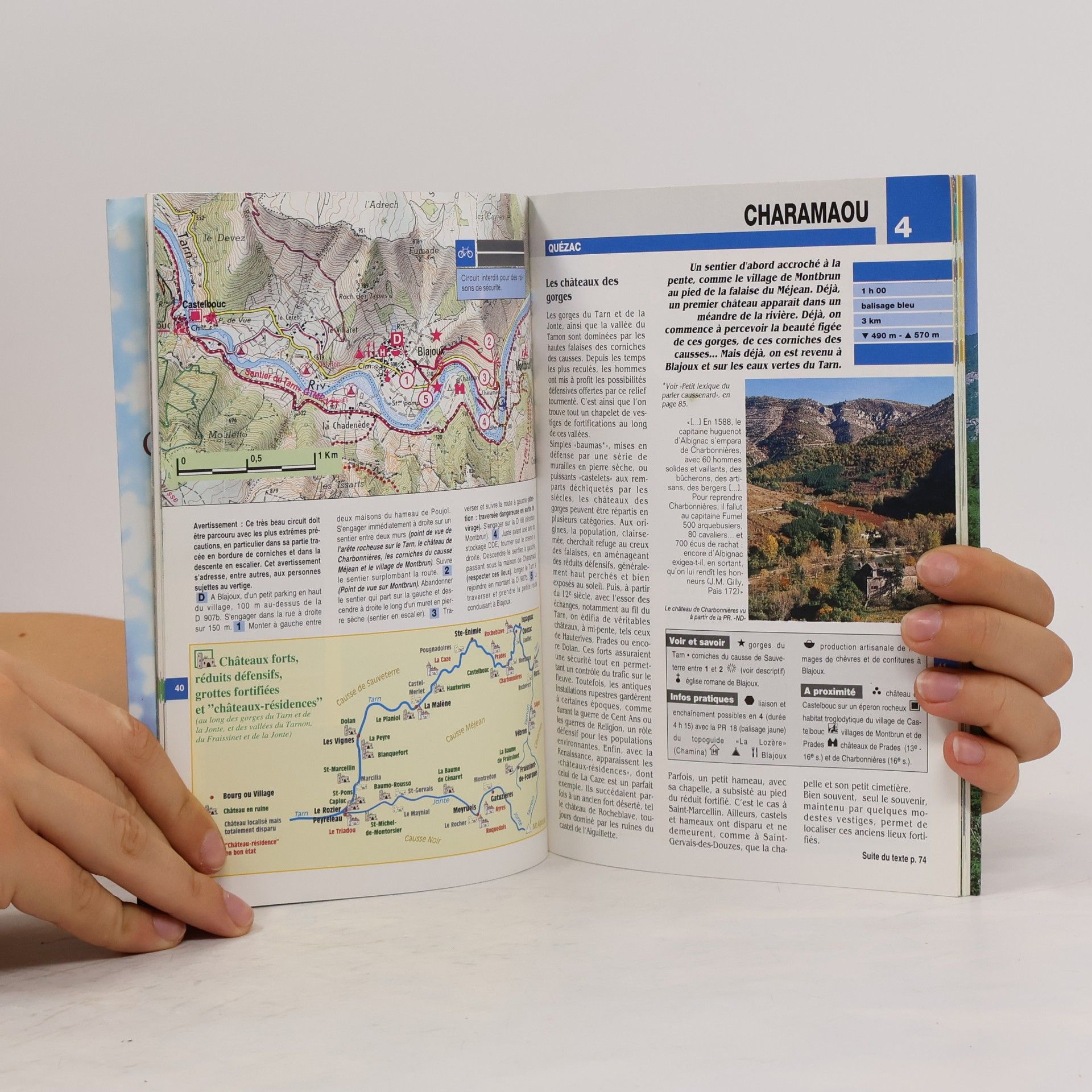 Guide Chamina Gorges du Tarn, de la Jonte et Causses