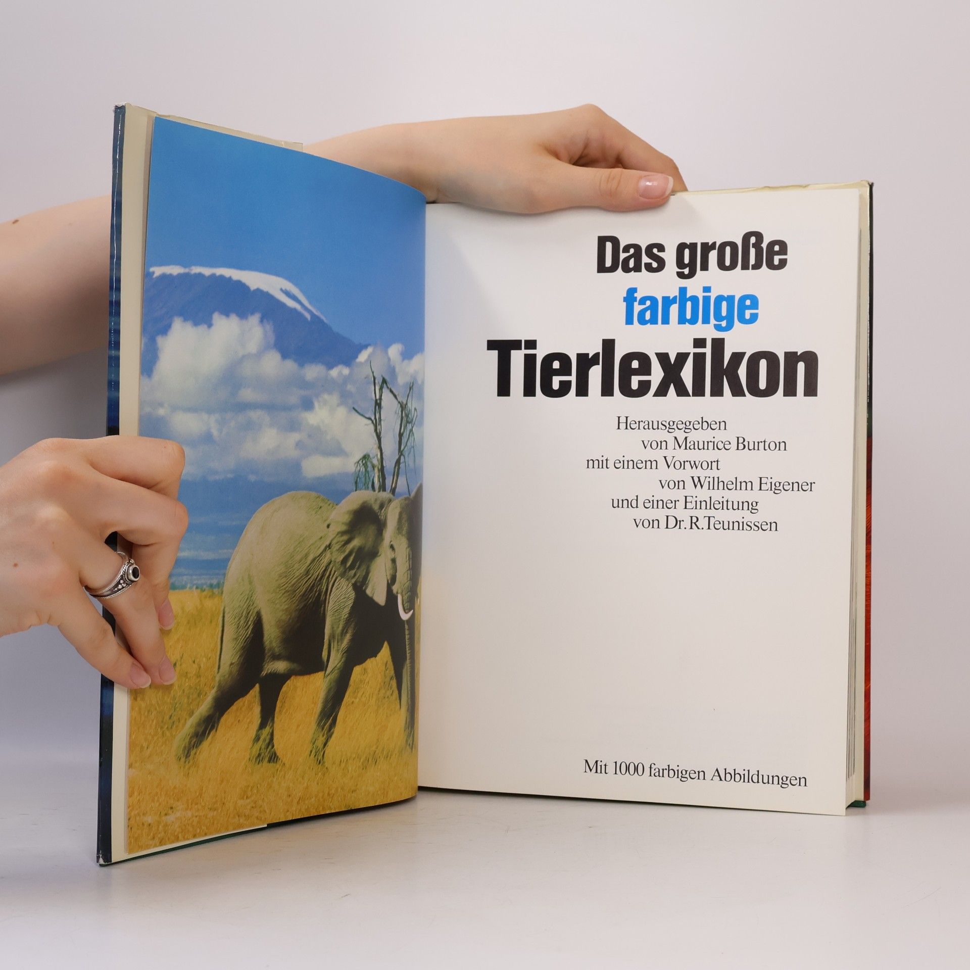 Various authors Das große farbige Tierlexikon