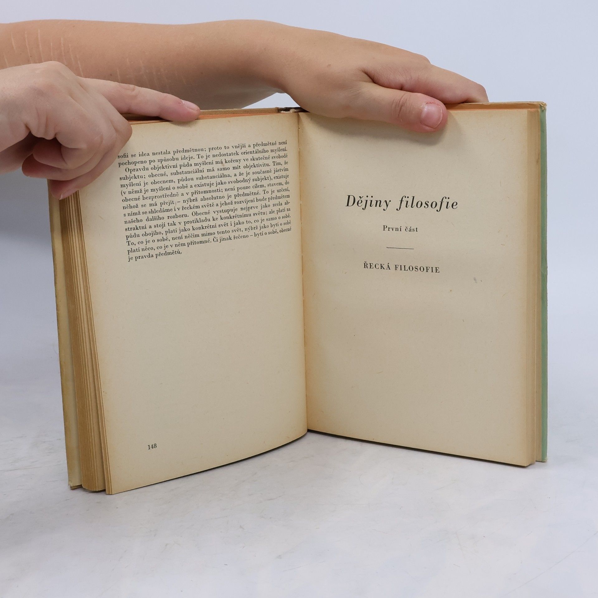 Georg Wilhelm Friedrich Hegel Dějiny filosofie I