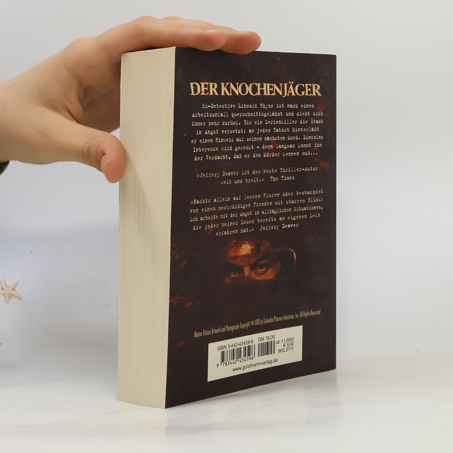 Jeffery Deaver Der Knochenjäger
