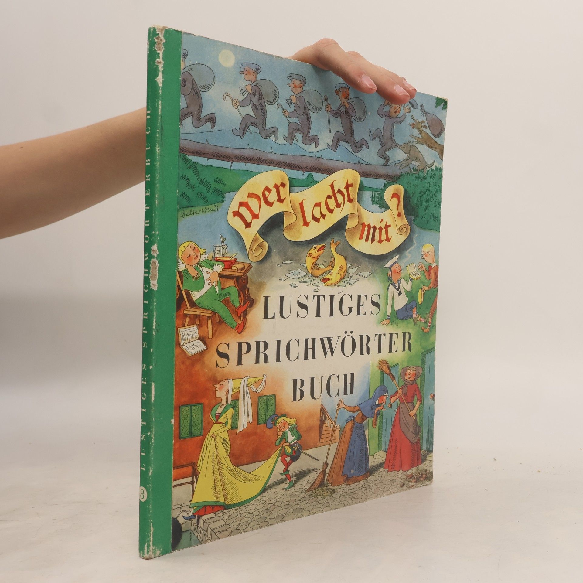 kolektiv Wer lacht mit? Lustiges Sprichwörter Buch 3