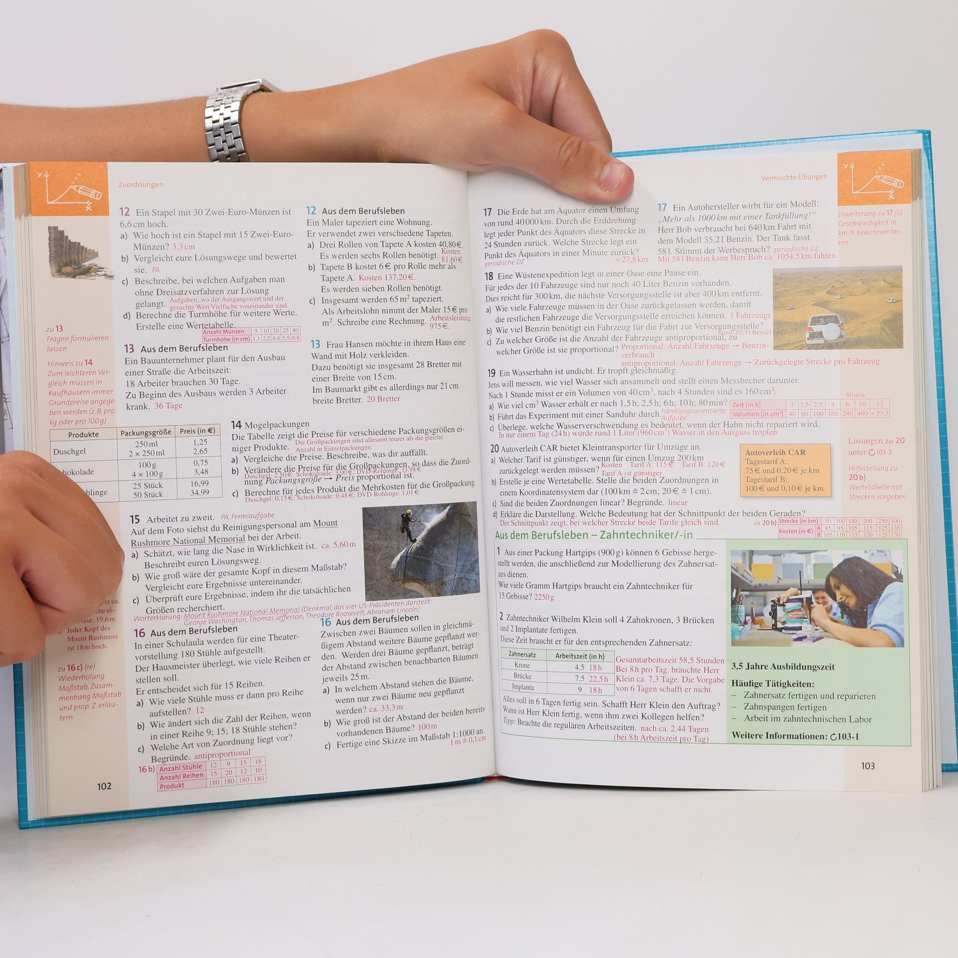 Helga Berkemeier Lernstufen Mathematik - Differenzierende Ausgabe Nordrhein-Westfalen: 8. Schuljahr - Schülerbuch - Lehrerfassung