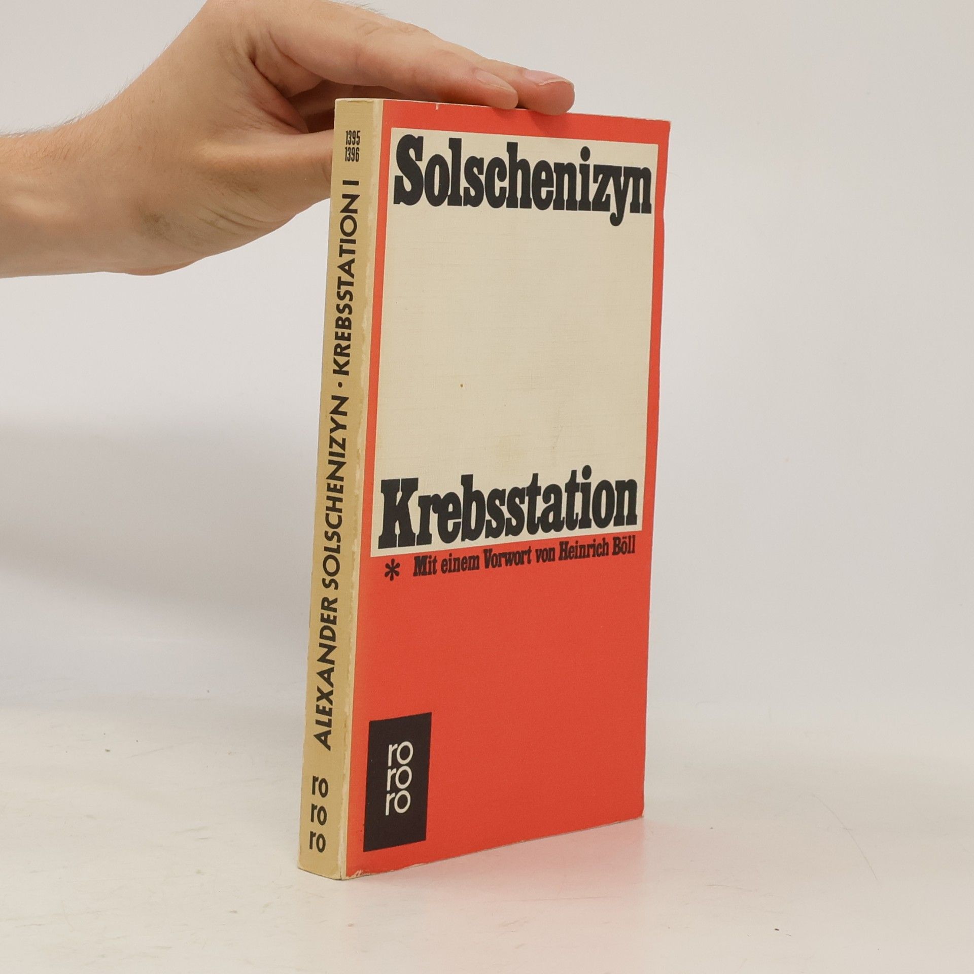 Aleksandr Isajevič Solženicyn Krebsstation. Roman in zwei Büchern. Buch 1