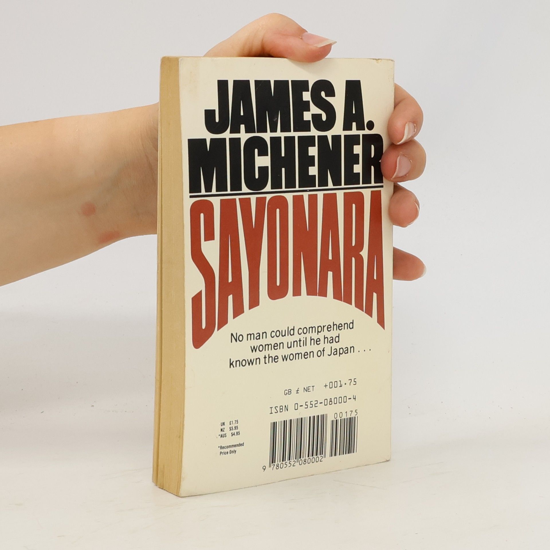 James A. Michener Sayonara