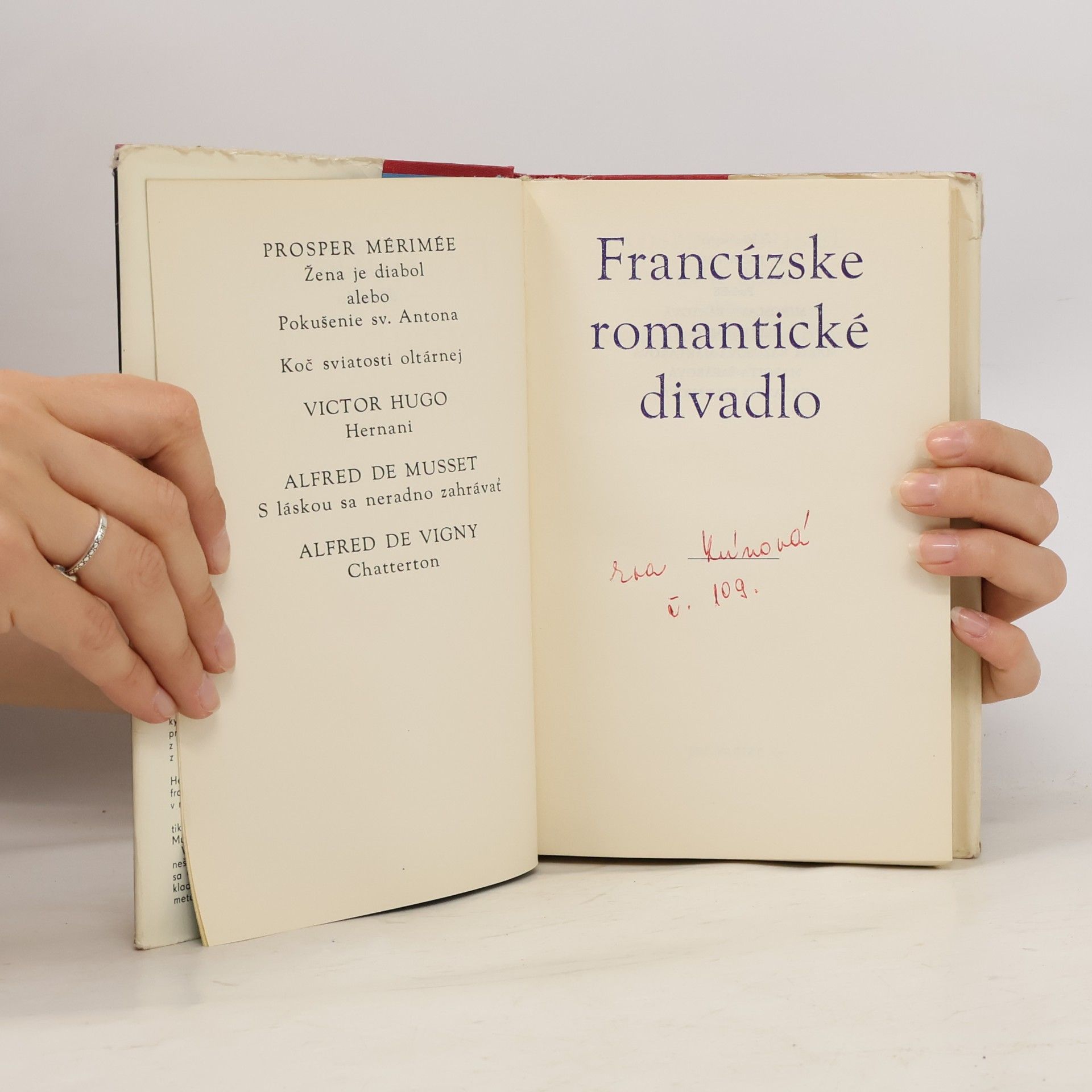 Kolektiv autorů Francúzské romantické divadlo