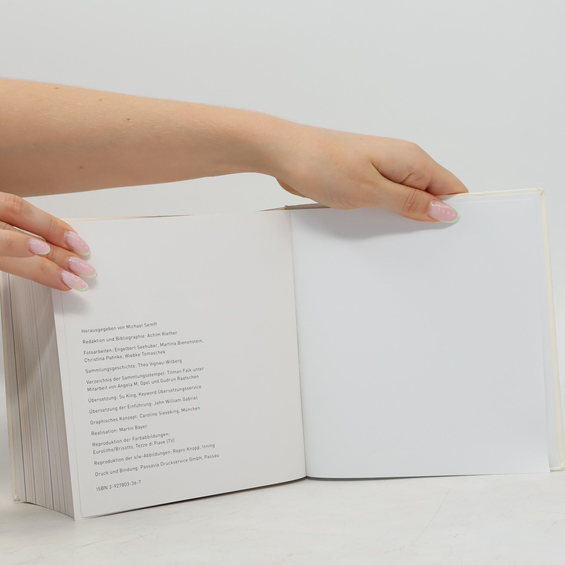 Michael Semff Ein Bildhandbuch. Staatliche Graphische Sammlung München