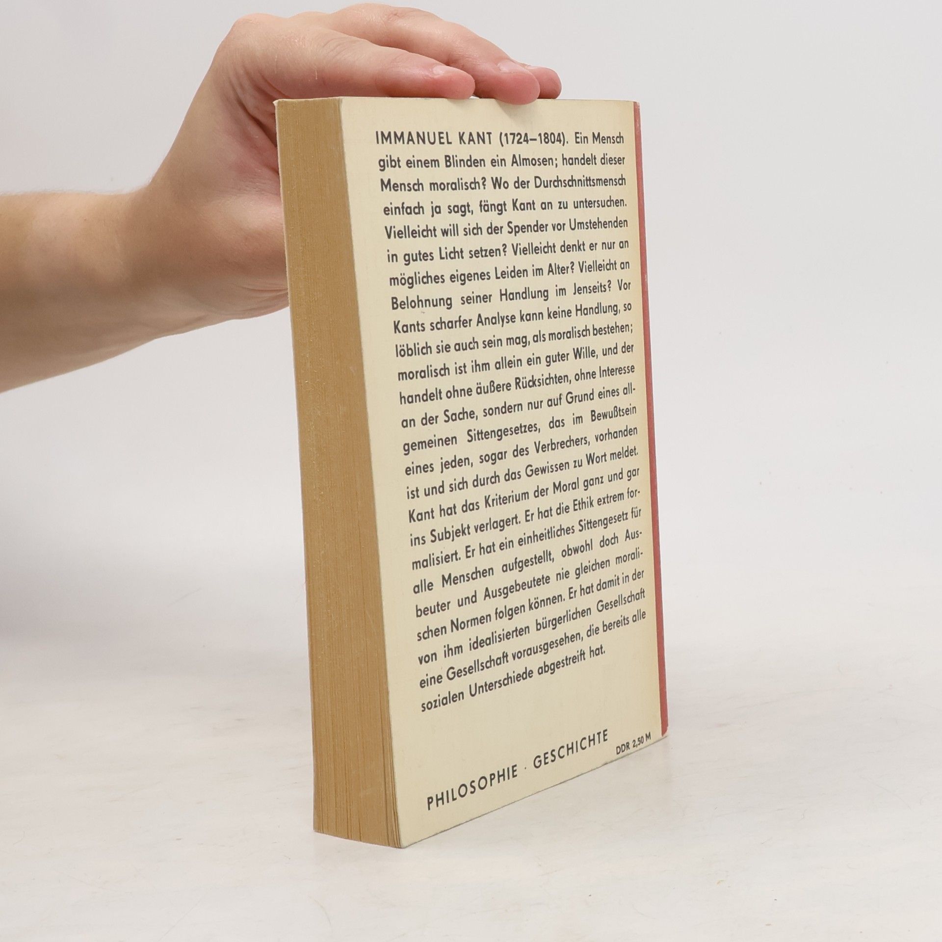 Immanuel Kant Kritik der praktischen Vernunft