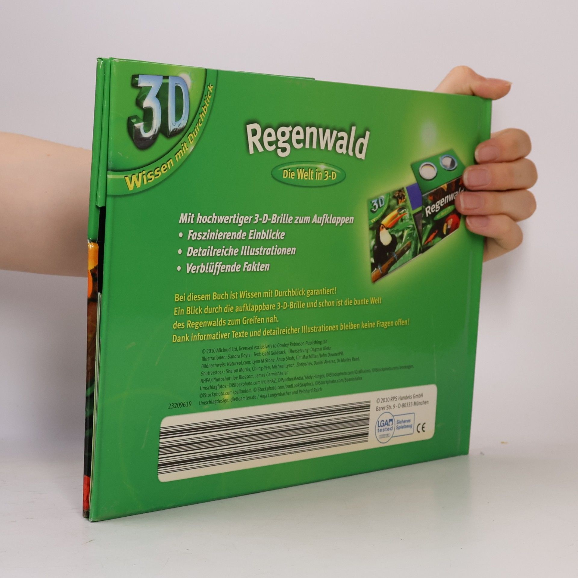 Kolektiv autorů Regenwald. Die Welt in 3-D