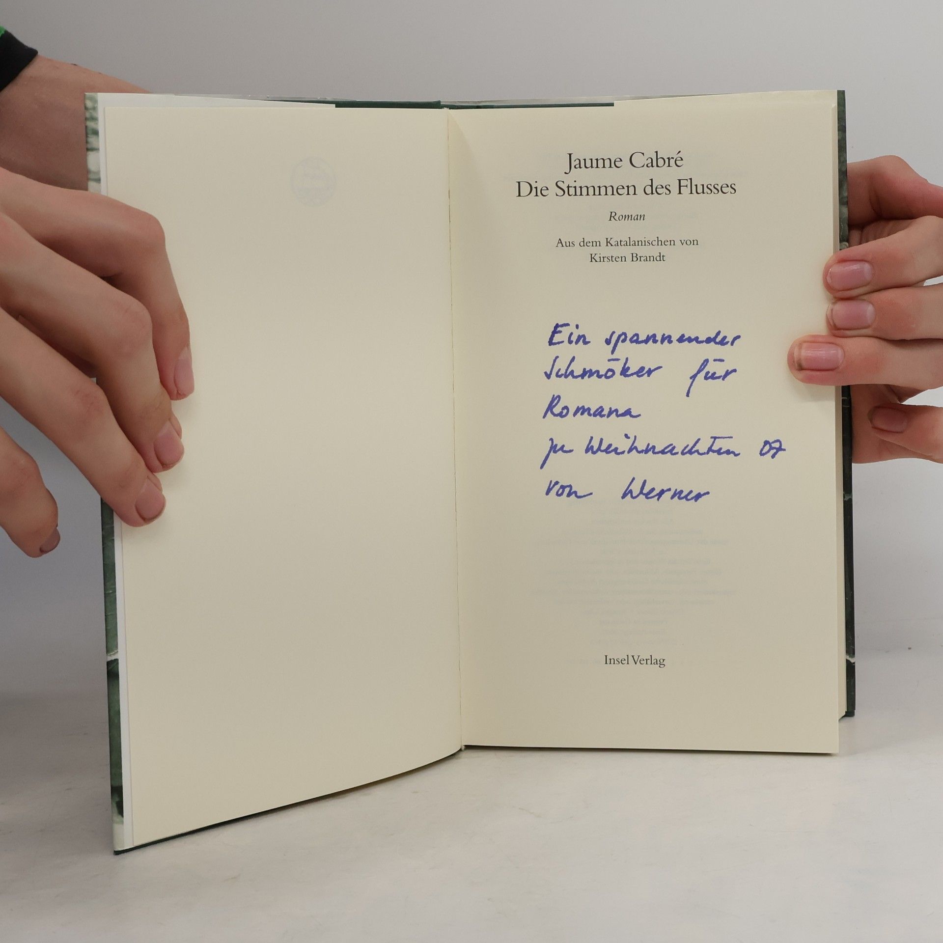 Jaume Cabré Die Stimmen des Flusses