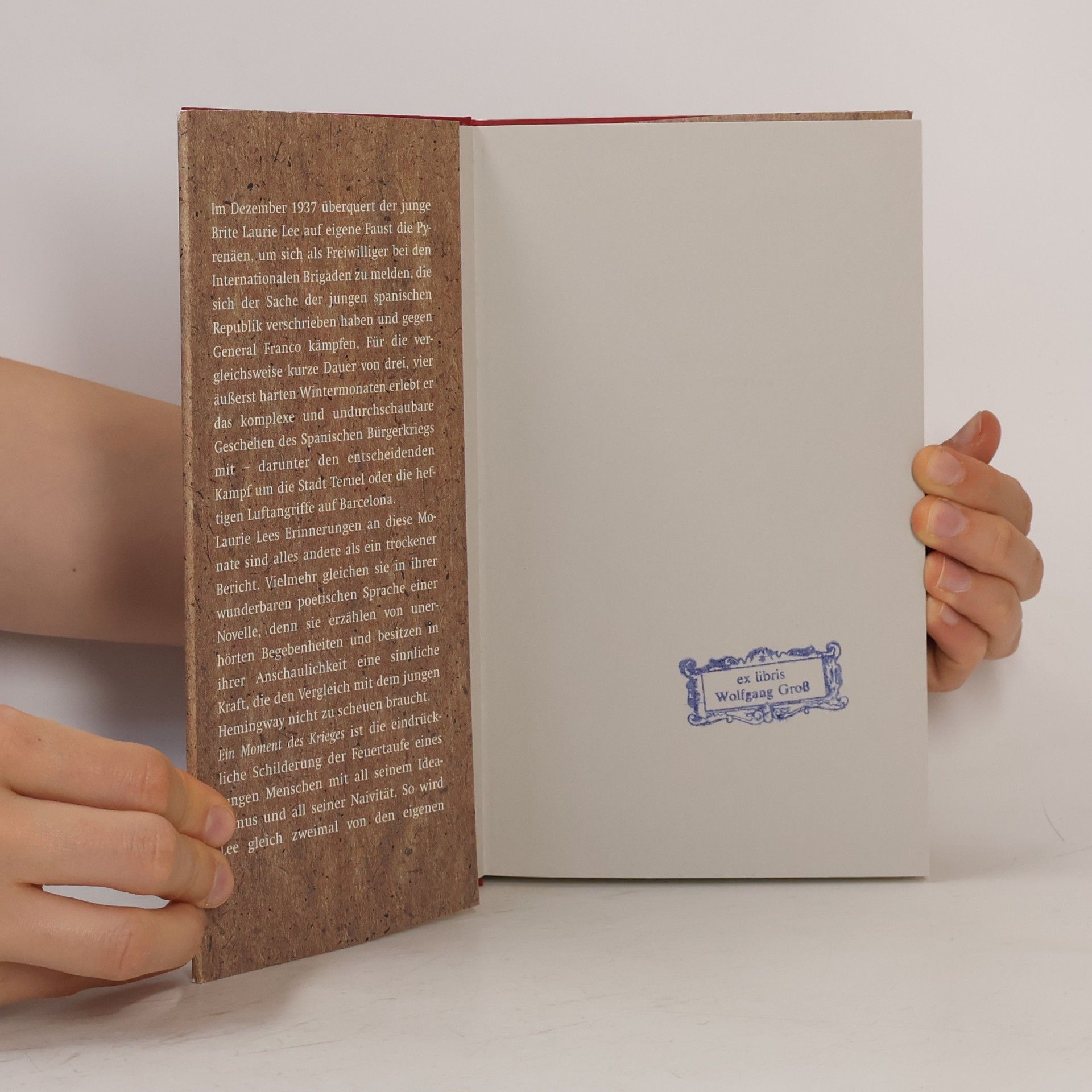 Laurie Lee Ein Moment des Krieges