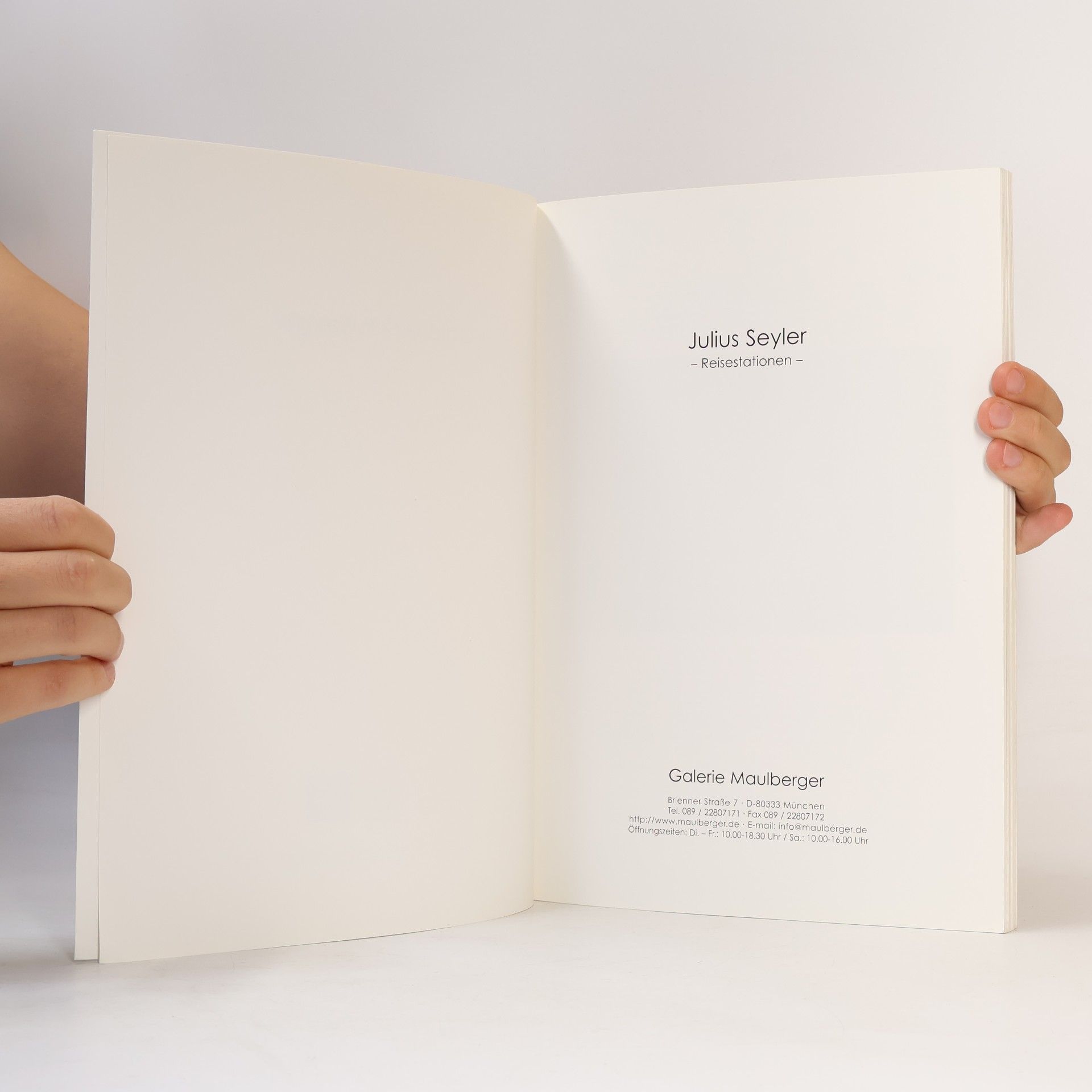 Autorenkollektiv Julius Seyler – Reisestationen