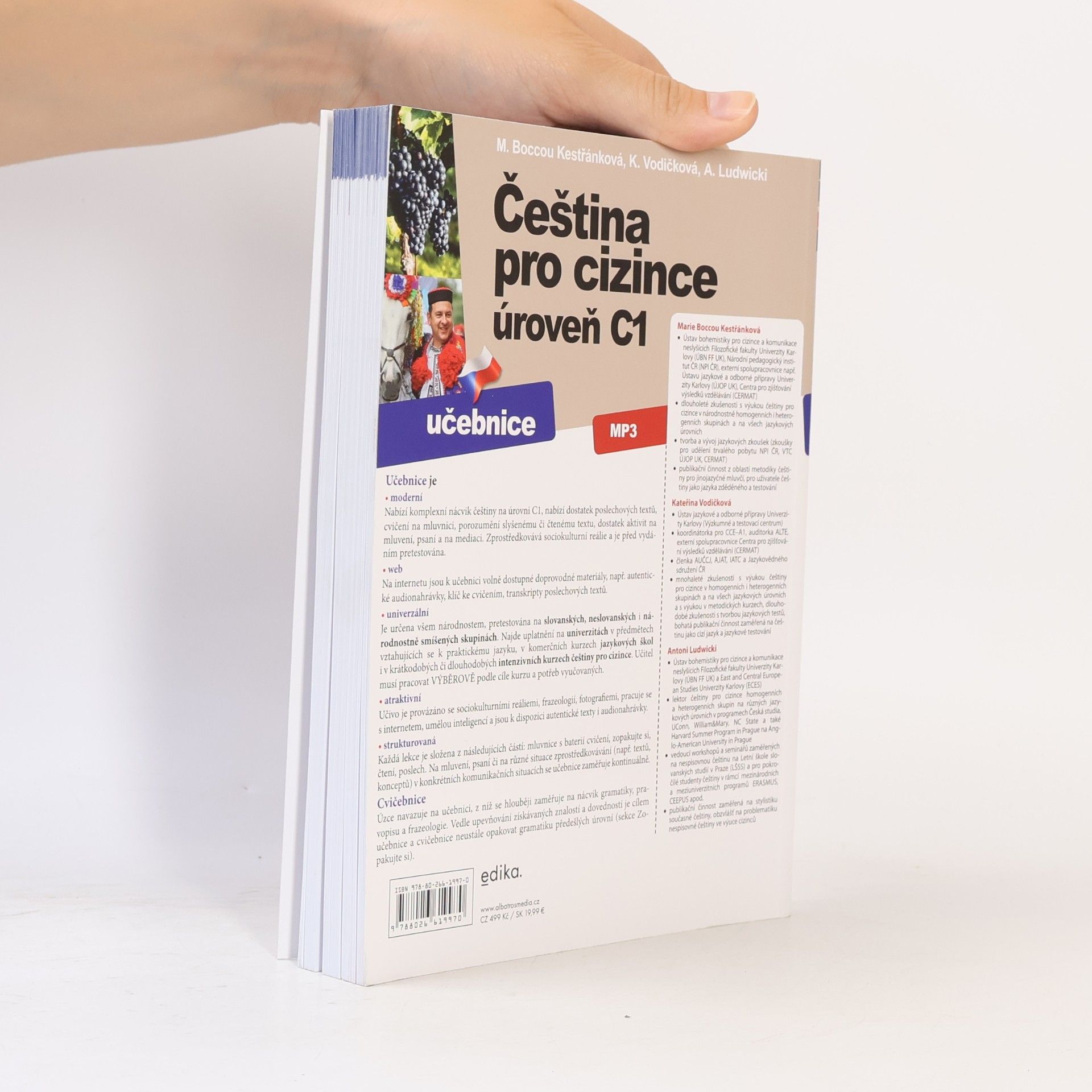 Marie Kestřánková Čeština pro cizince - Učebnice. Úroveň C1.