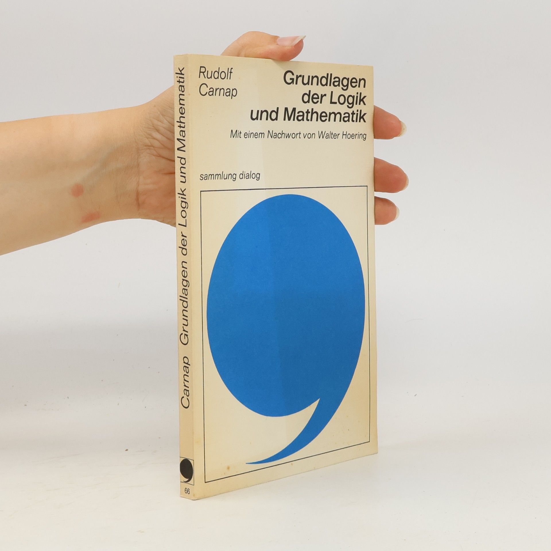 Rudolf Carnap Grundlagen der Logik und Mathematik