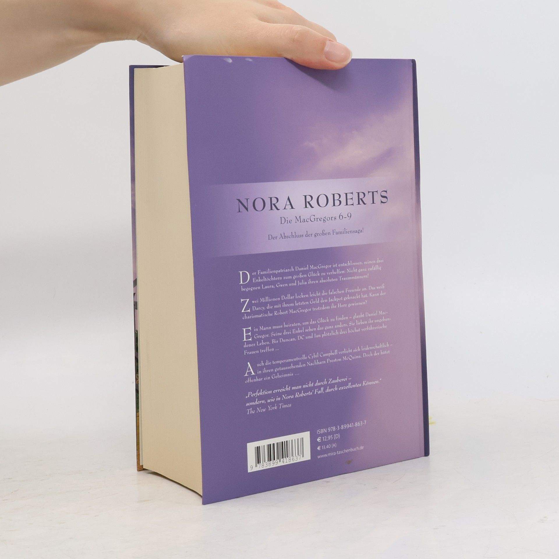 Nora Roberts Die MacGregors 6-9. 1. Hochzeitsfieber bei den MacGregors 2. Das Spiel geht weiter 3. Drei Männer fürs Leben 4. Herz gewinnt