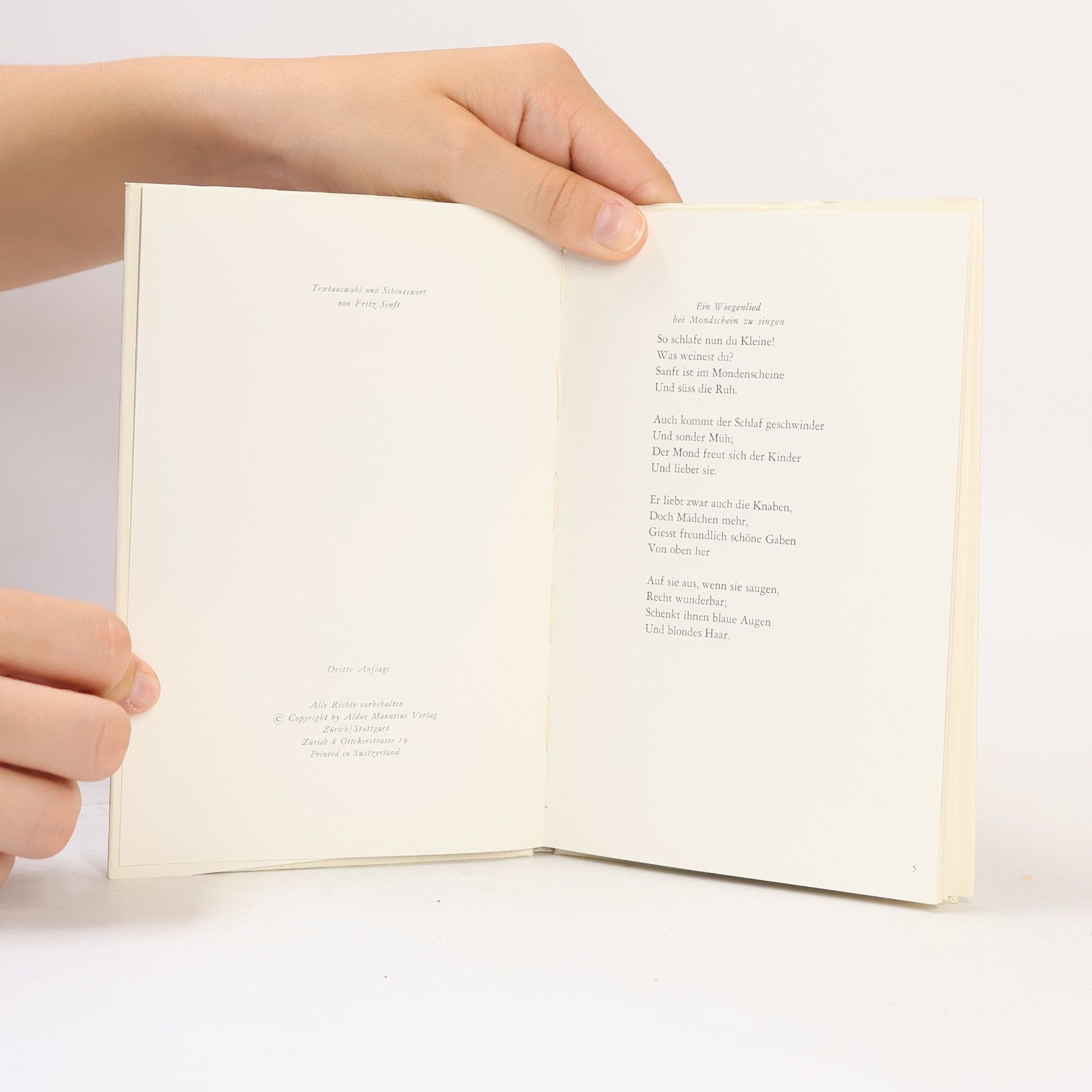Various authors Welch Geheimnis ist ein Kind