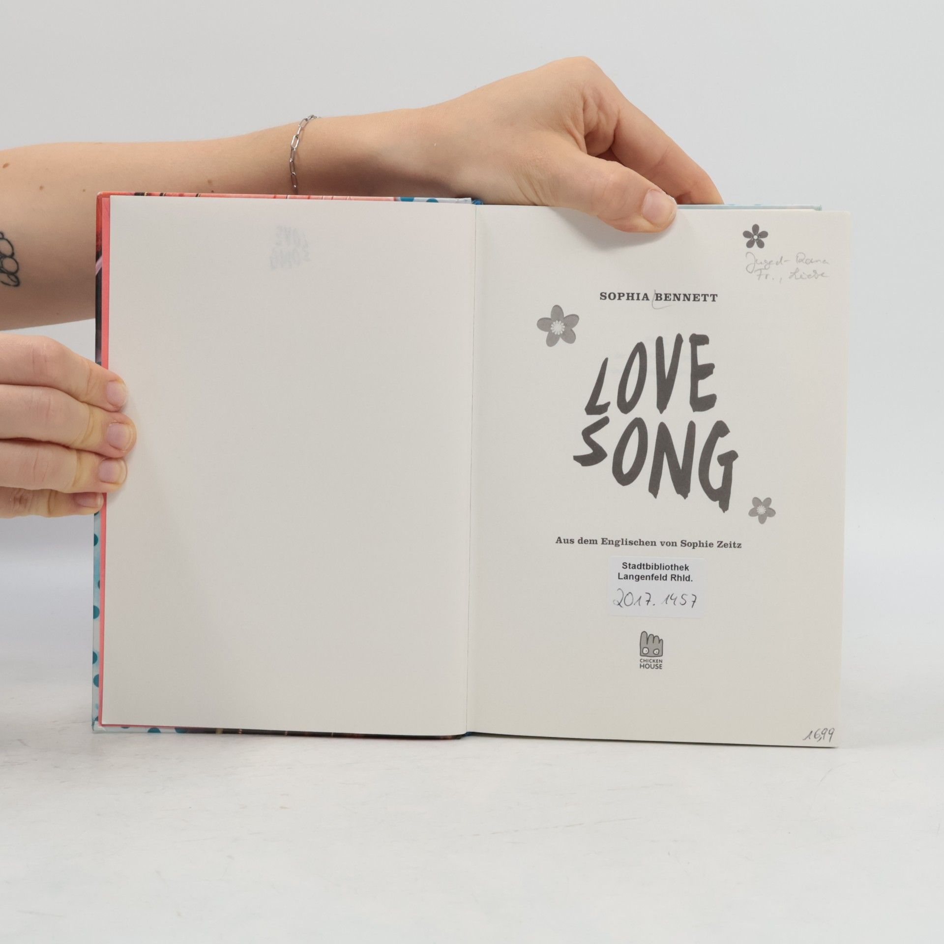 Sophia J. Bennett Lovesong