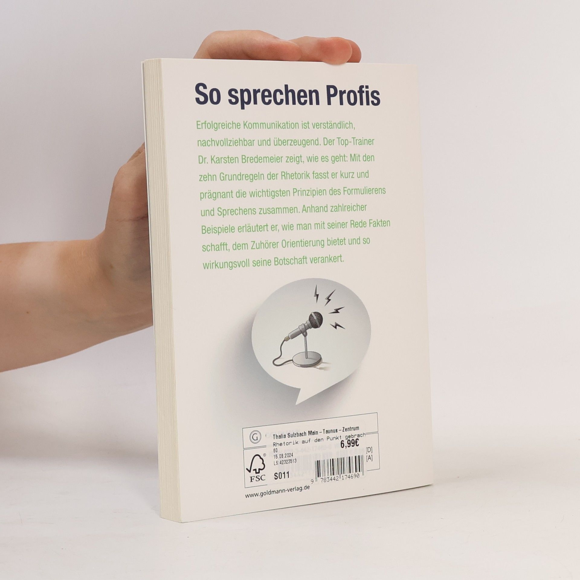 Karsten Bredemeier Rhetorik auf den Punkt gebracht