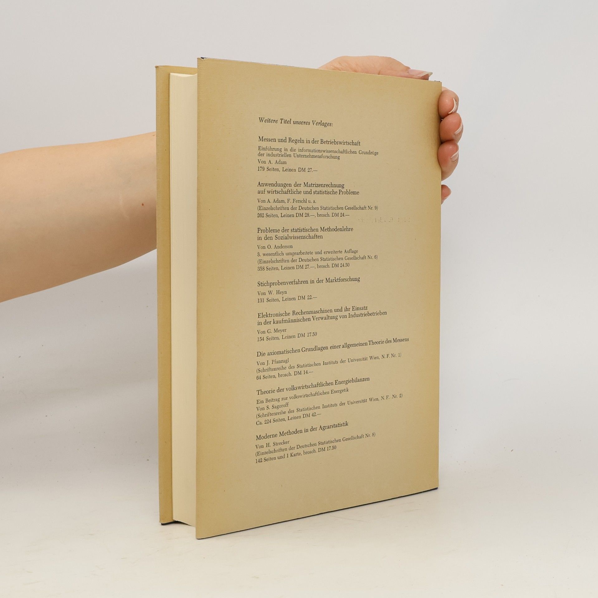 Various authors Spieltheorie und Wirtschaftliches Verhalten