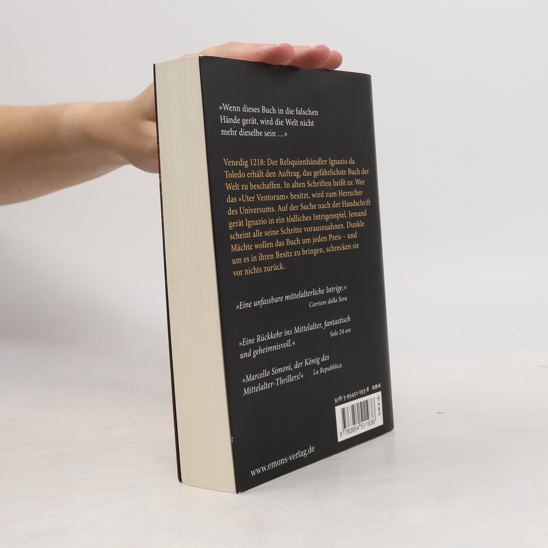 Marcello Simoni Der Händler der verfluchten Bücher