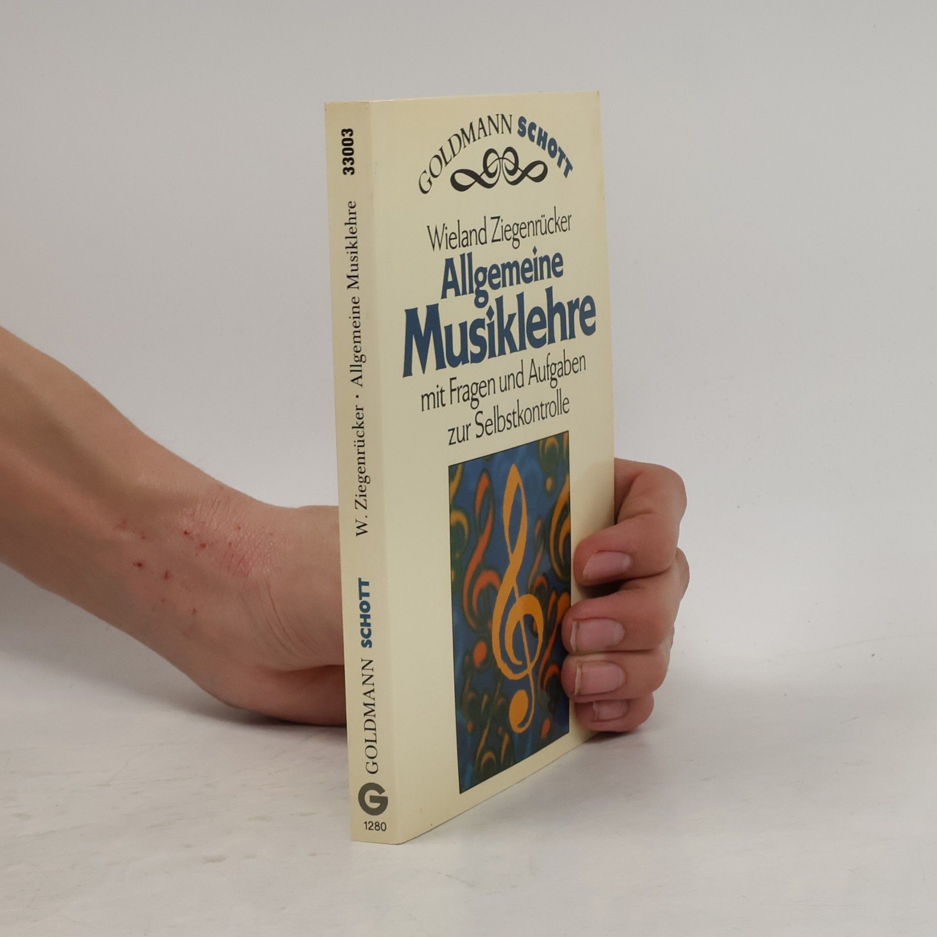 Wieland Ziegenrücker Allgemeine Musiklehre
