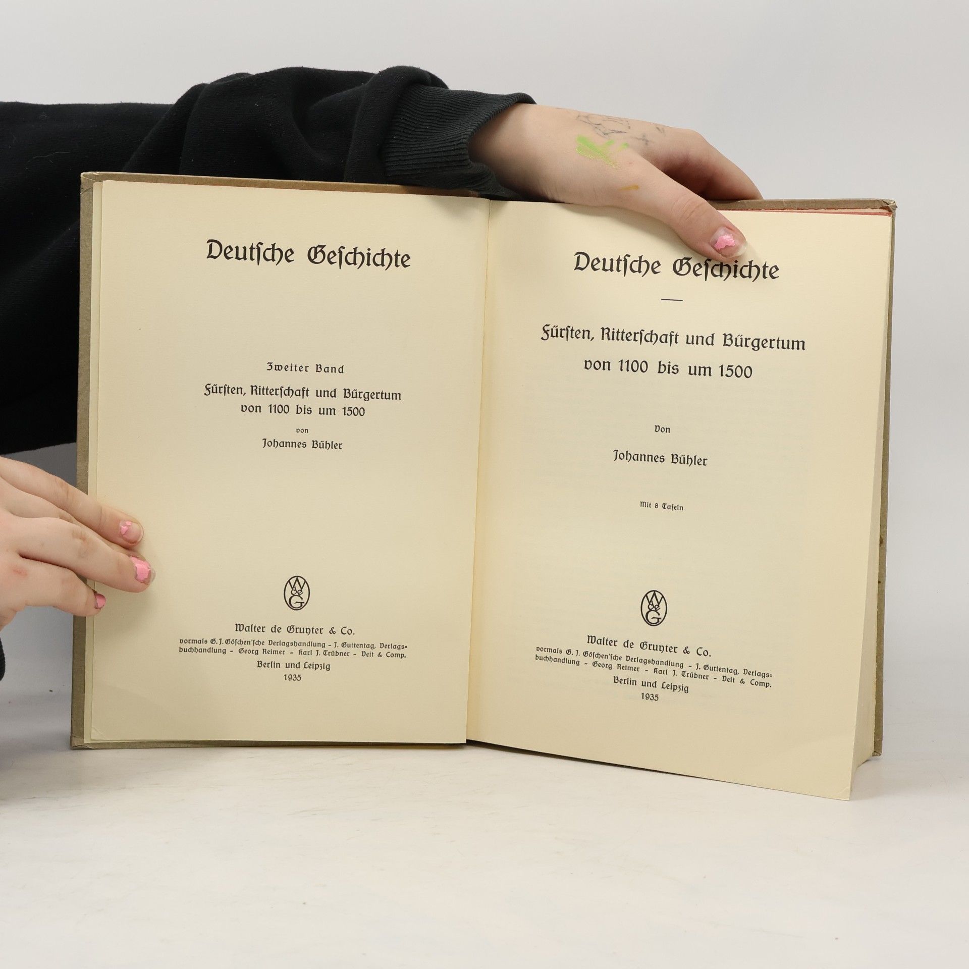 Johannes Bühler Deutsche Geschichte