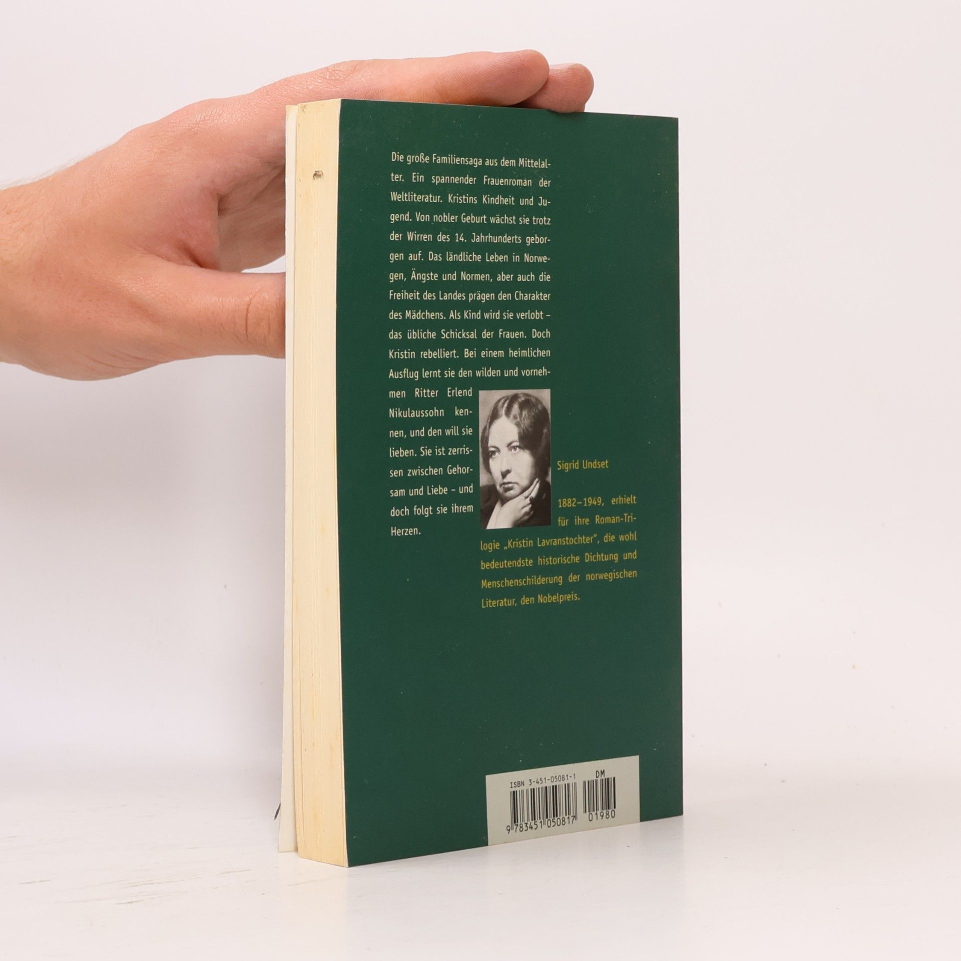 Sigrid Undset Kristin Lavranstochter