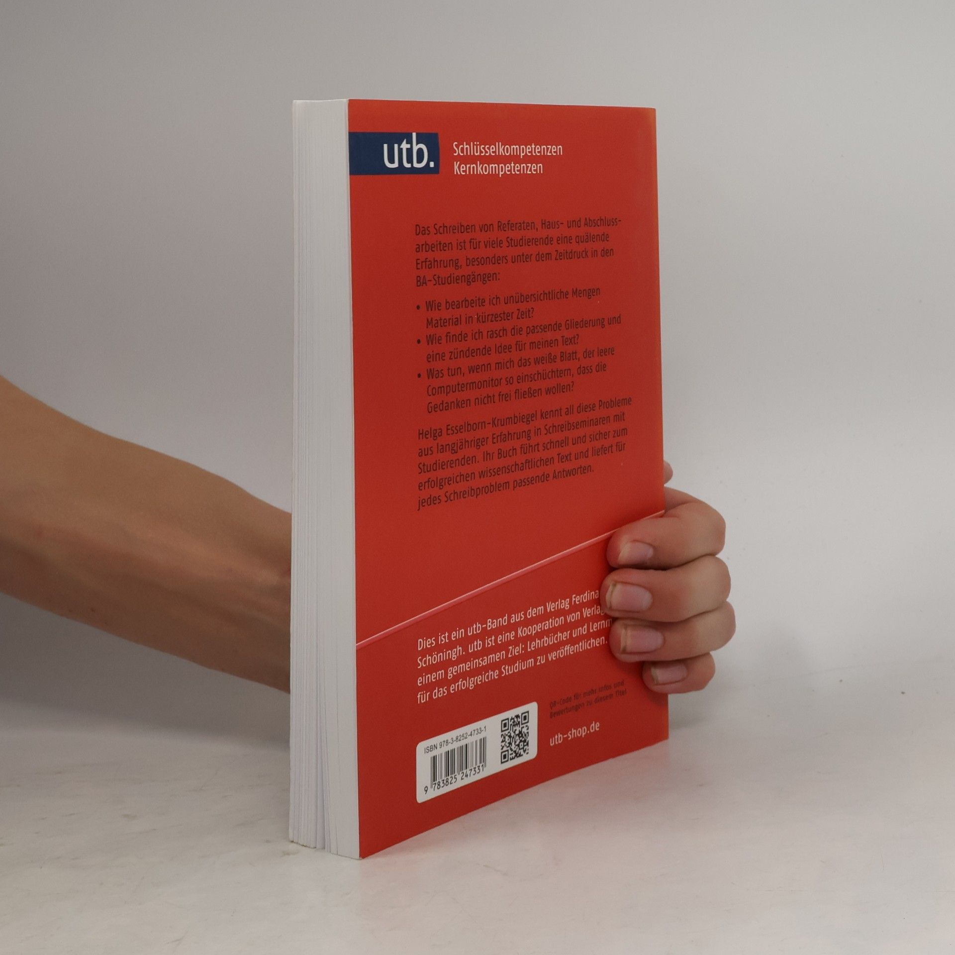 Helga Esselborn-Krumbiegel Von der Idee zum Text