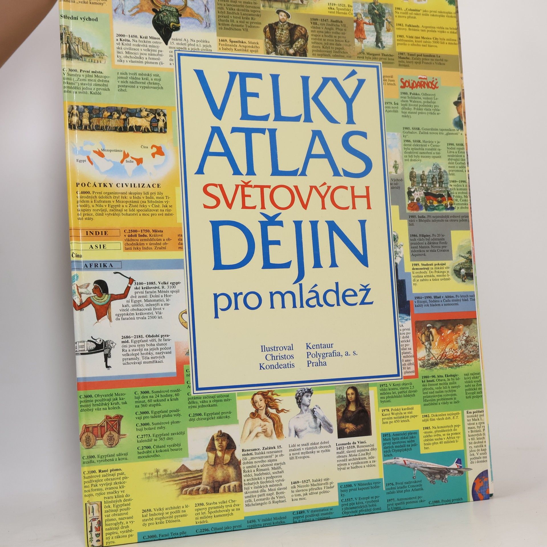 Christos Kondeatis Velký atlas světových dějin pro mládež