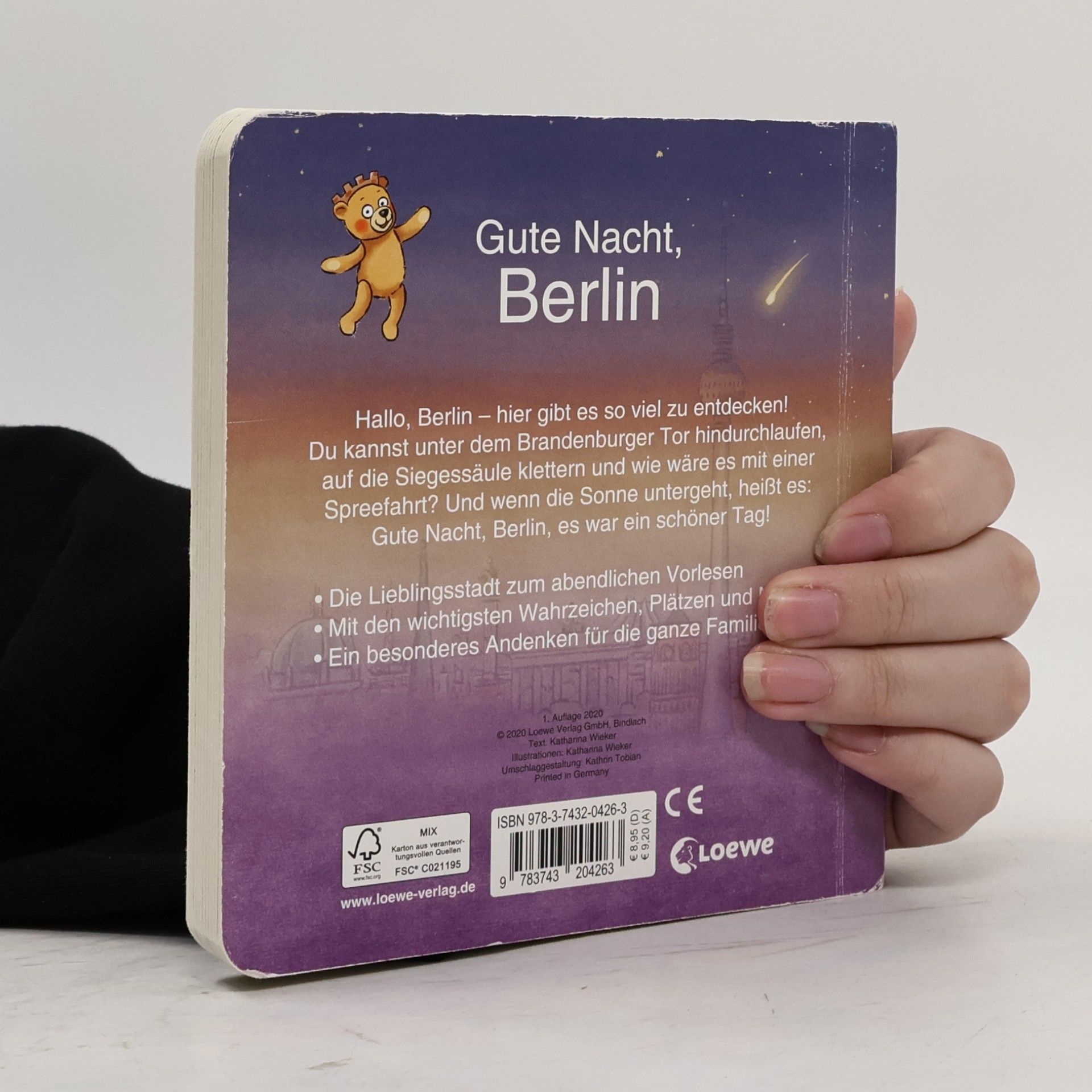 Katharina Wieker Gute Nacht, Berlin