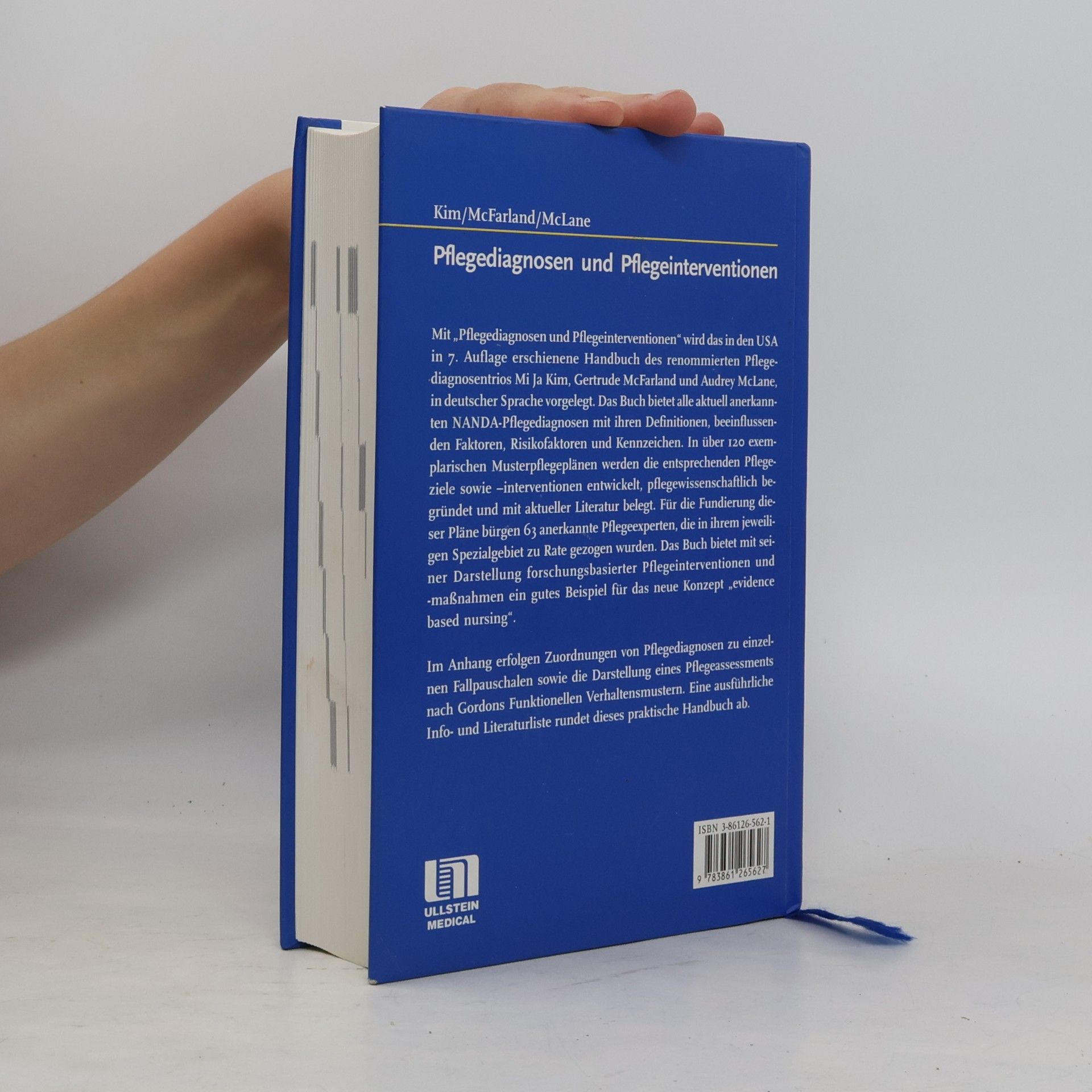 Mi Ja Kim Pflegediagnosen und Pflegeinterventionen - Deutsche Ausgabe herausgegeben von Jürgen Georg und Detlef Kraut - Mit einem Geleitwort von Prof. Dr. Theo Dassen