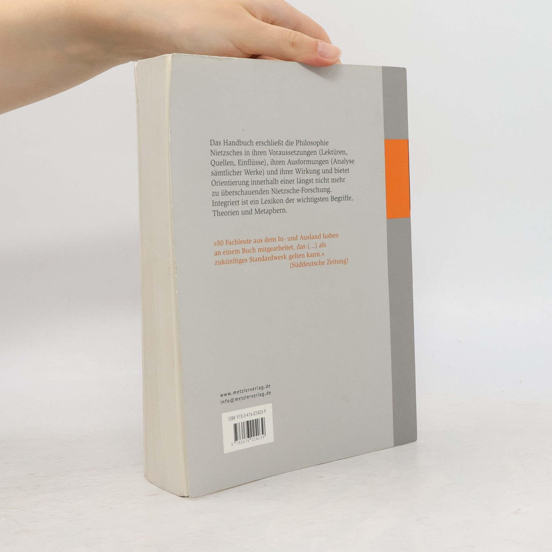 Henning Ottmann Nietzsche-Handbuch