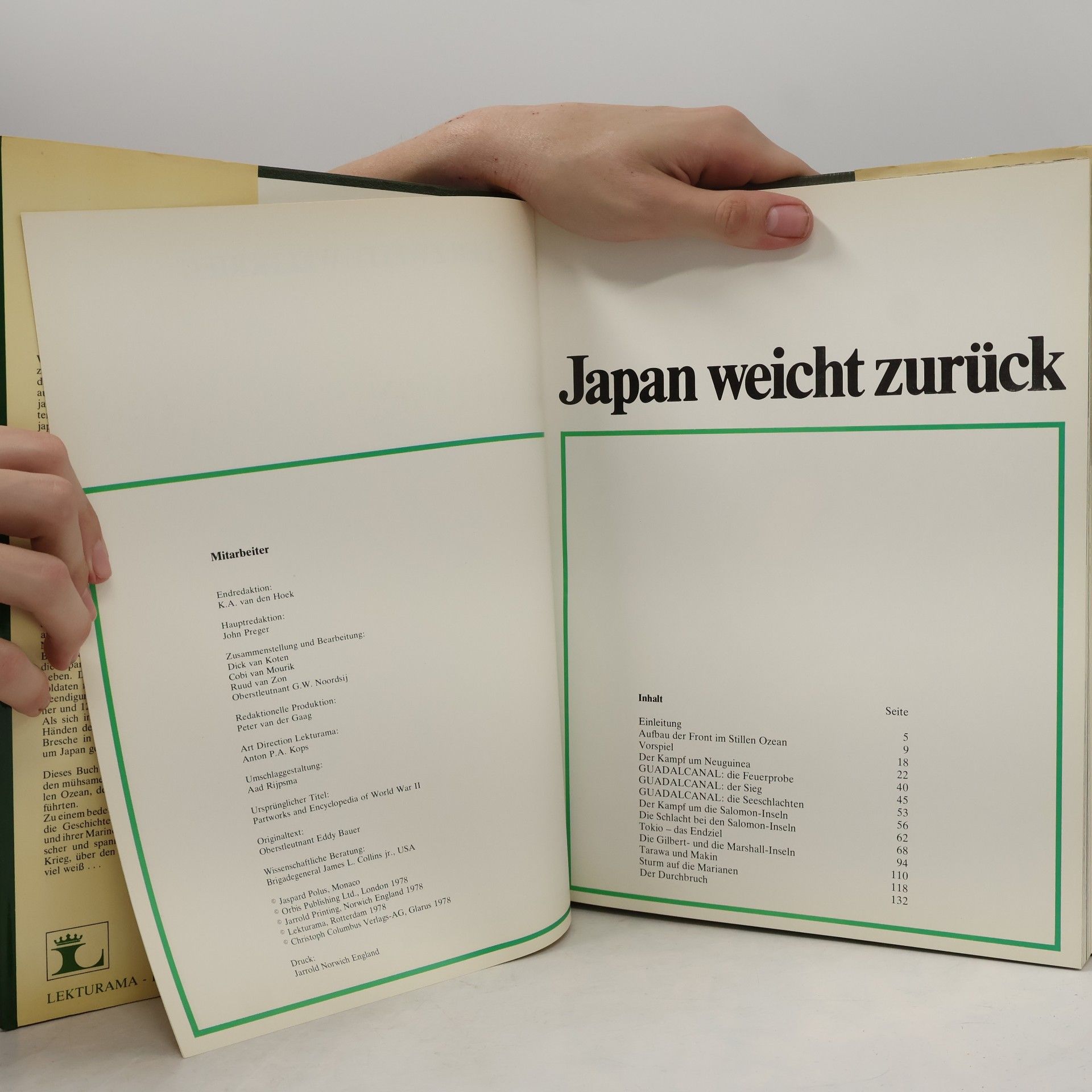 Autorenkollektiv Japan weicht zurück