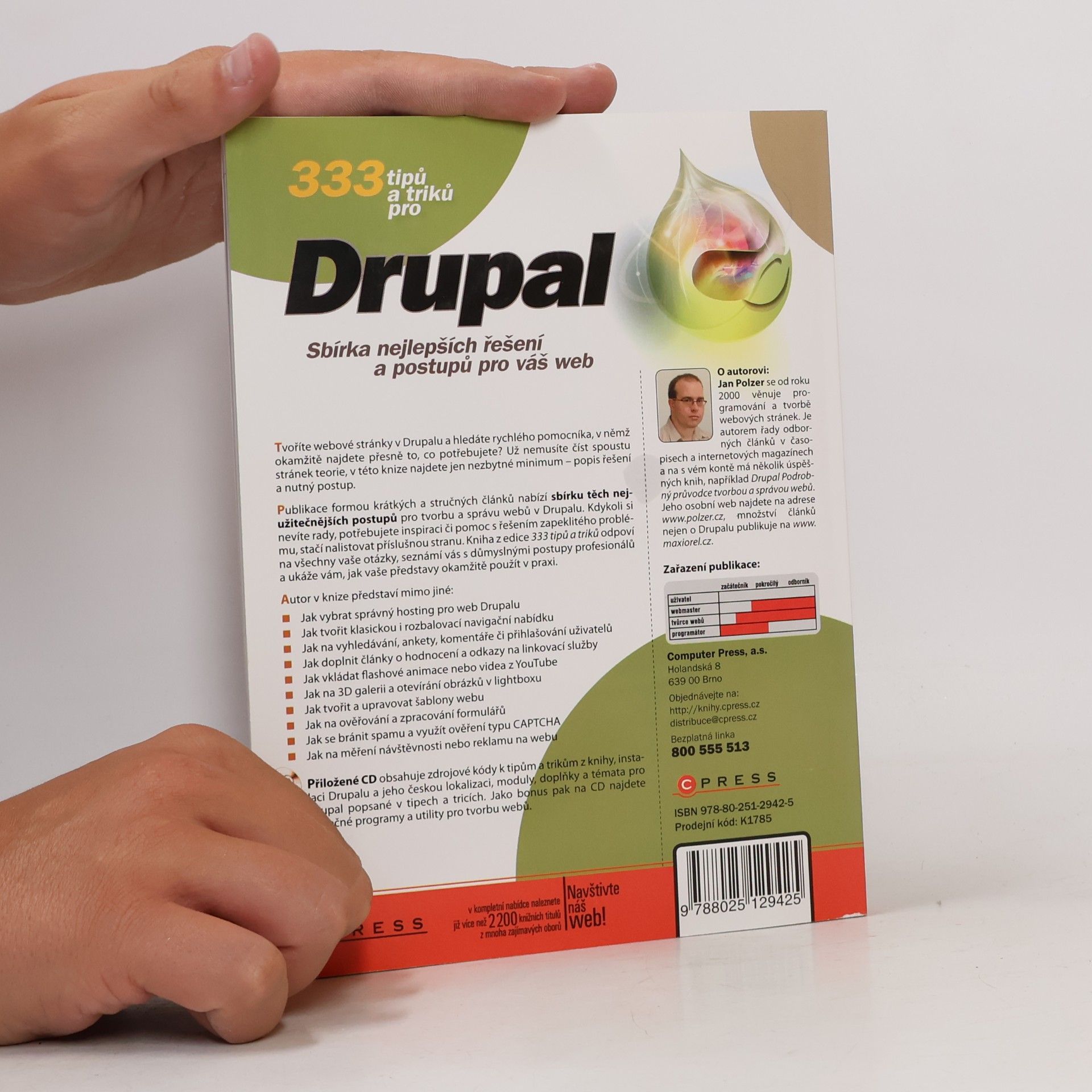 Jan Polzer 333 tipů a triků pro Drupal