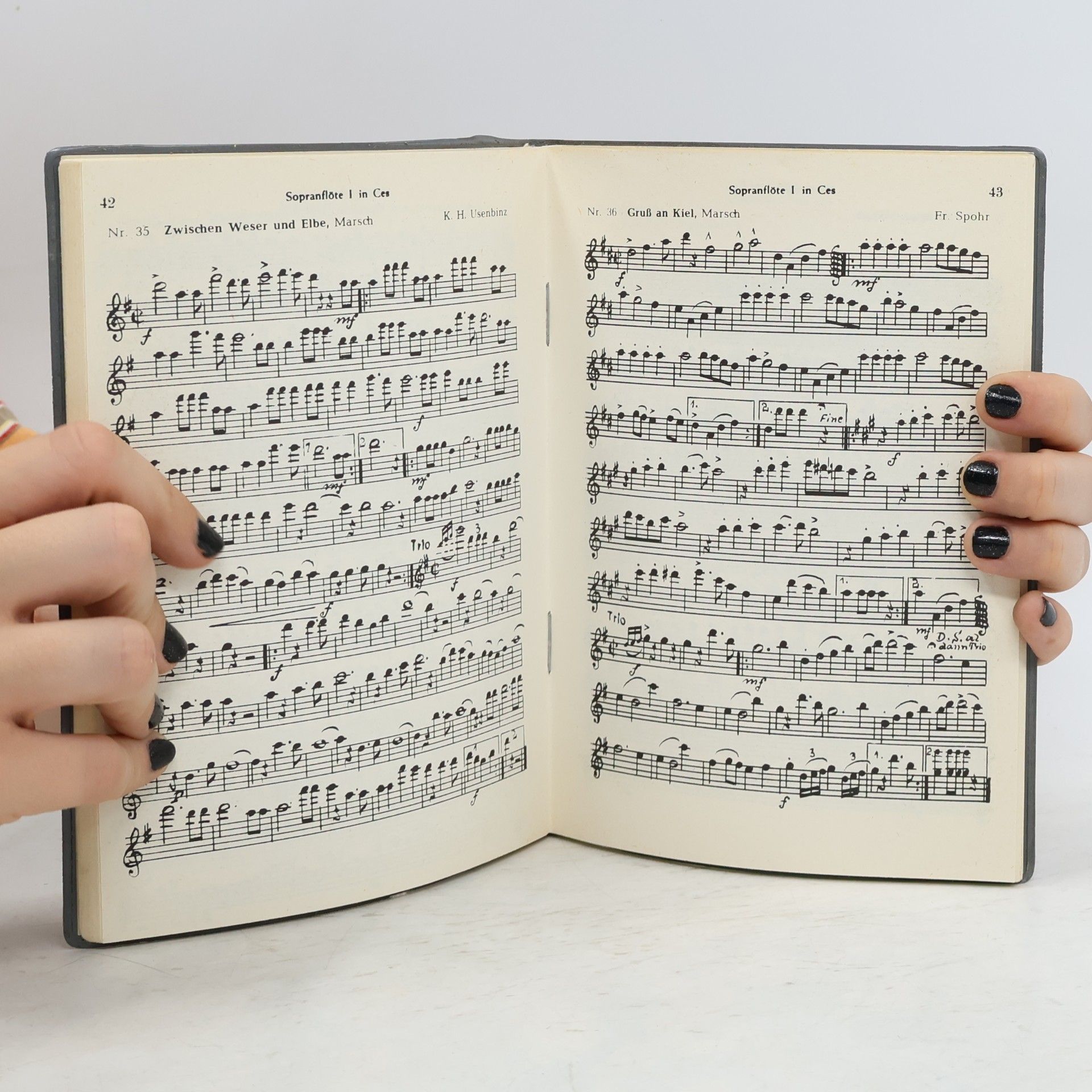 Various authors Sopran-Flöte 1 mit Fanfarentrompete 1/2 in Es – Marschbuch