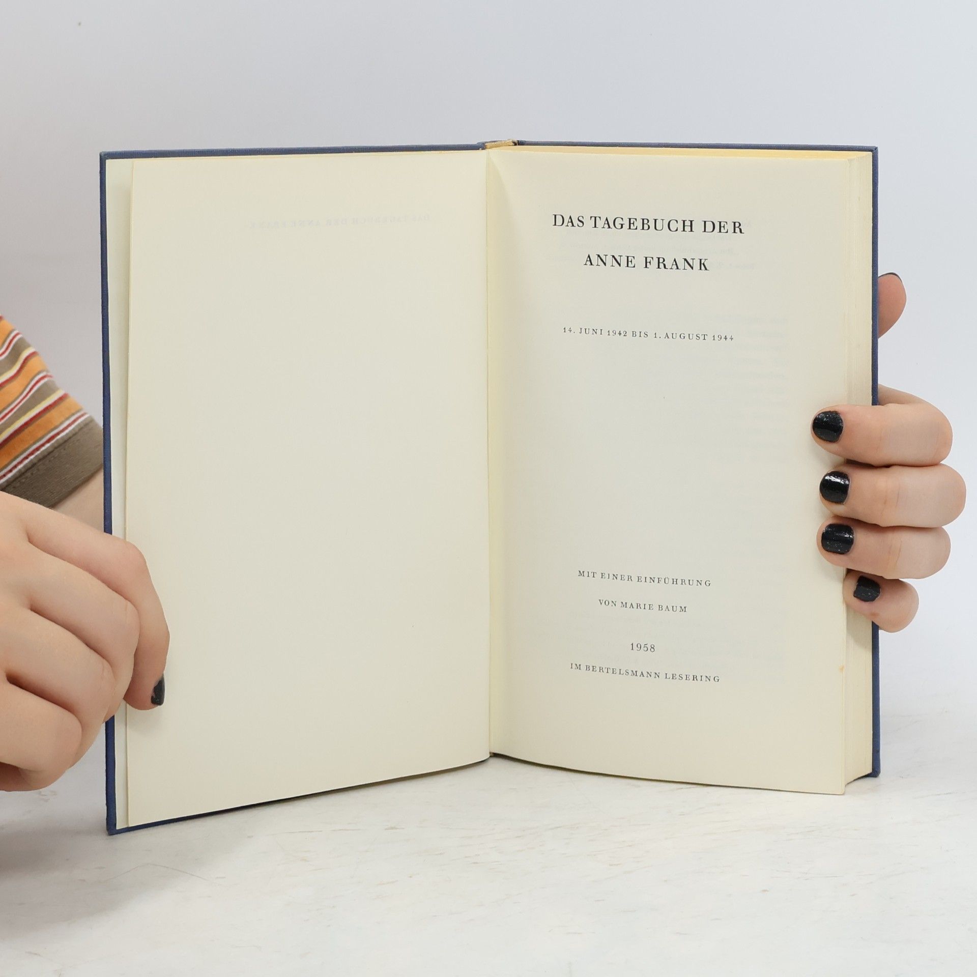 Anne Frank Das Tagebuch der Anne Frank