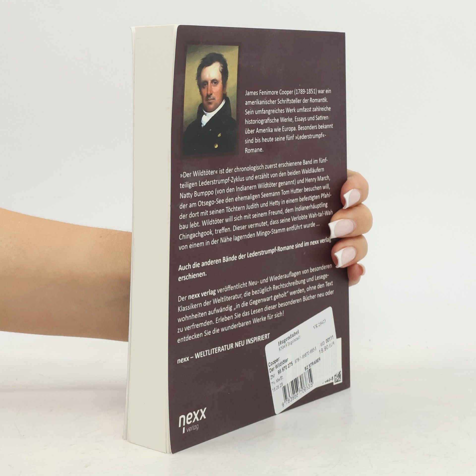 James Fenimore Cooper Der Wildtöter