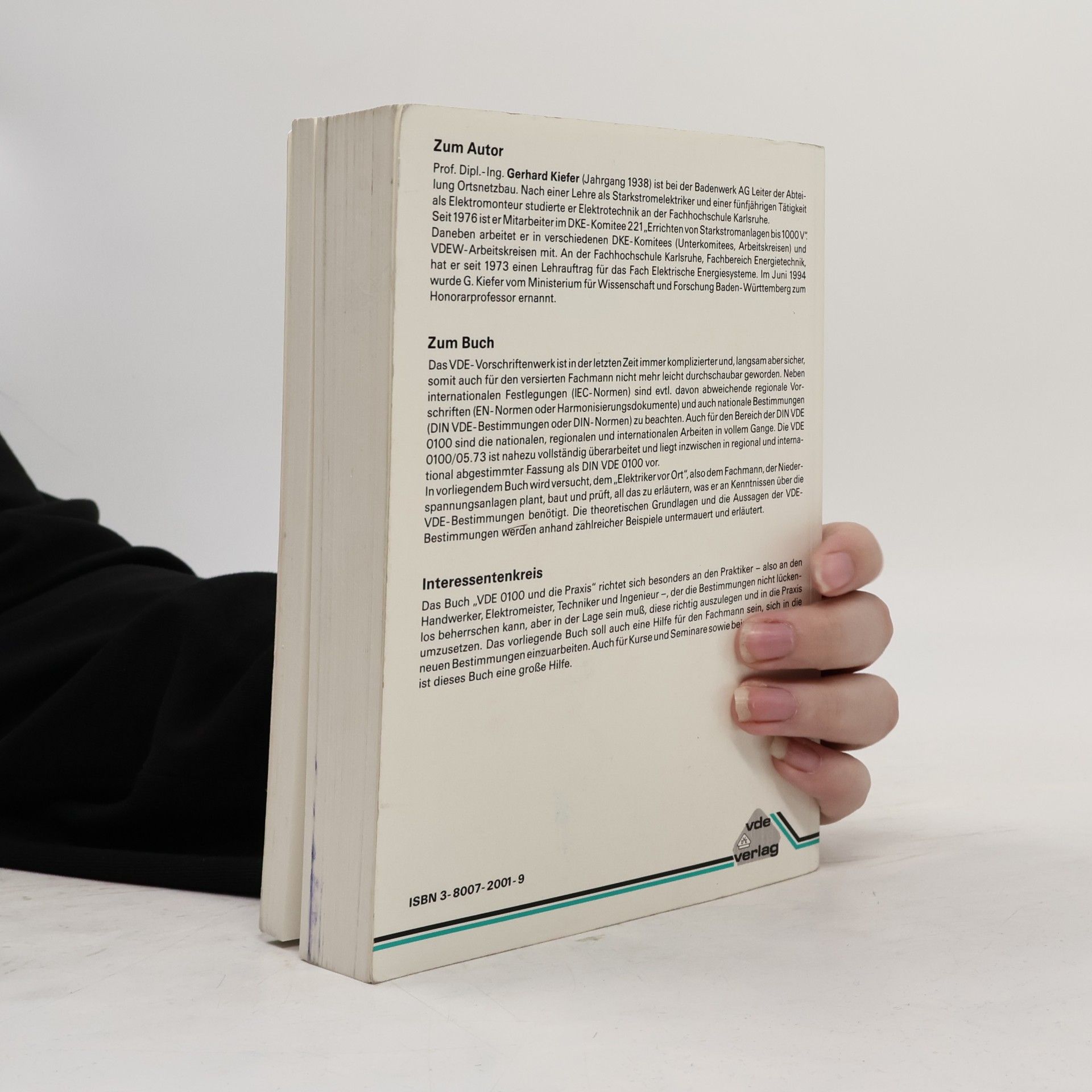 Gerhard Kiefer VDE 0100 und die Praxis